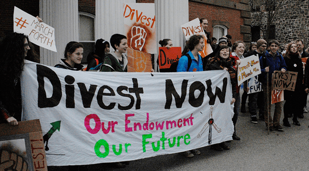 Divestment banner