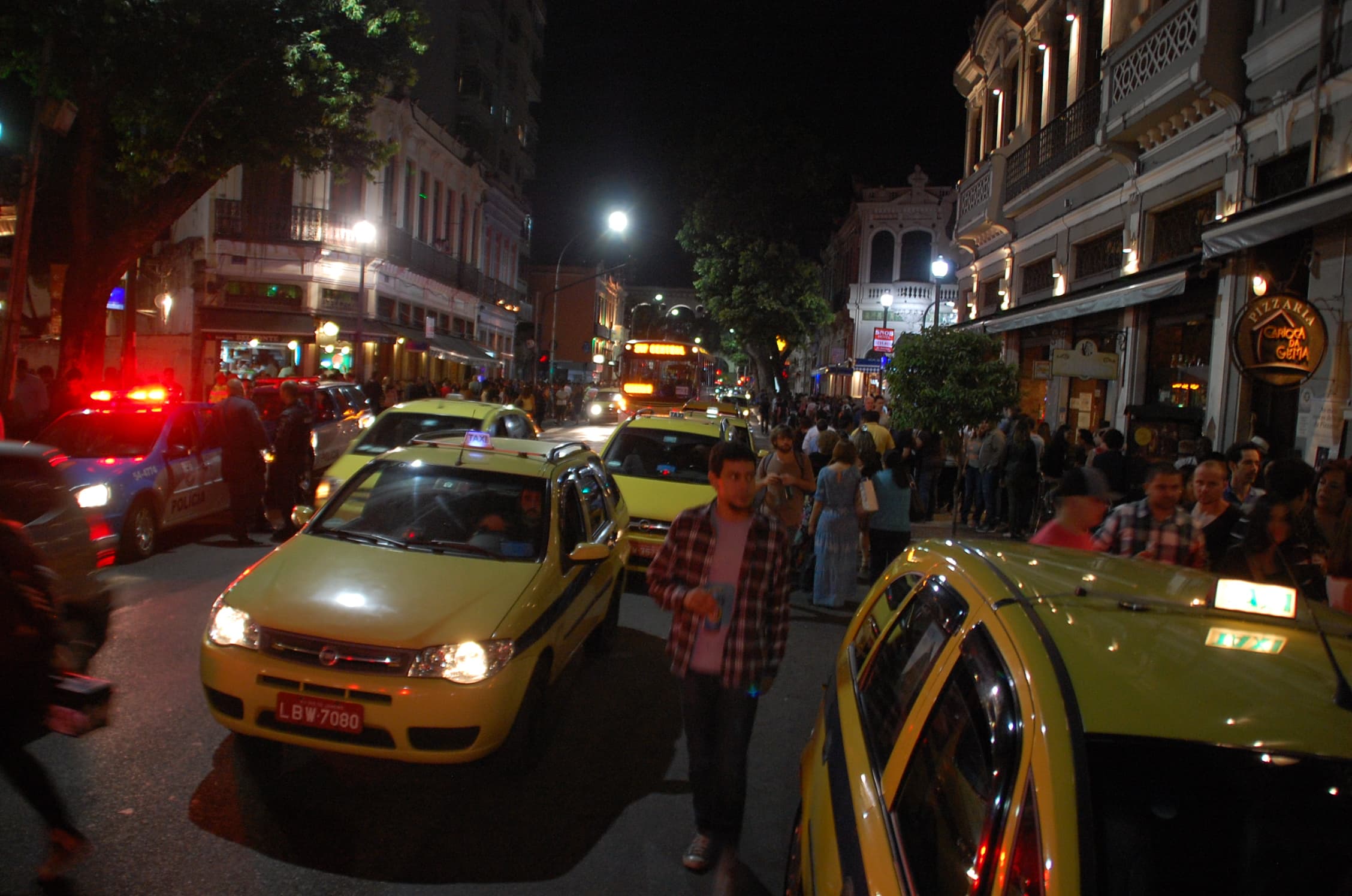 Rio de Janeiro's Lapa neighborhood