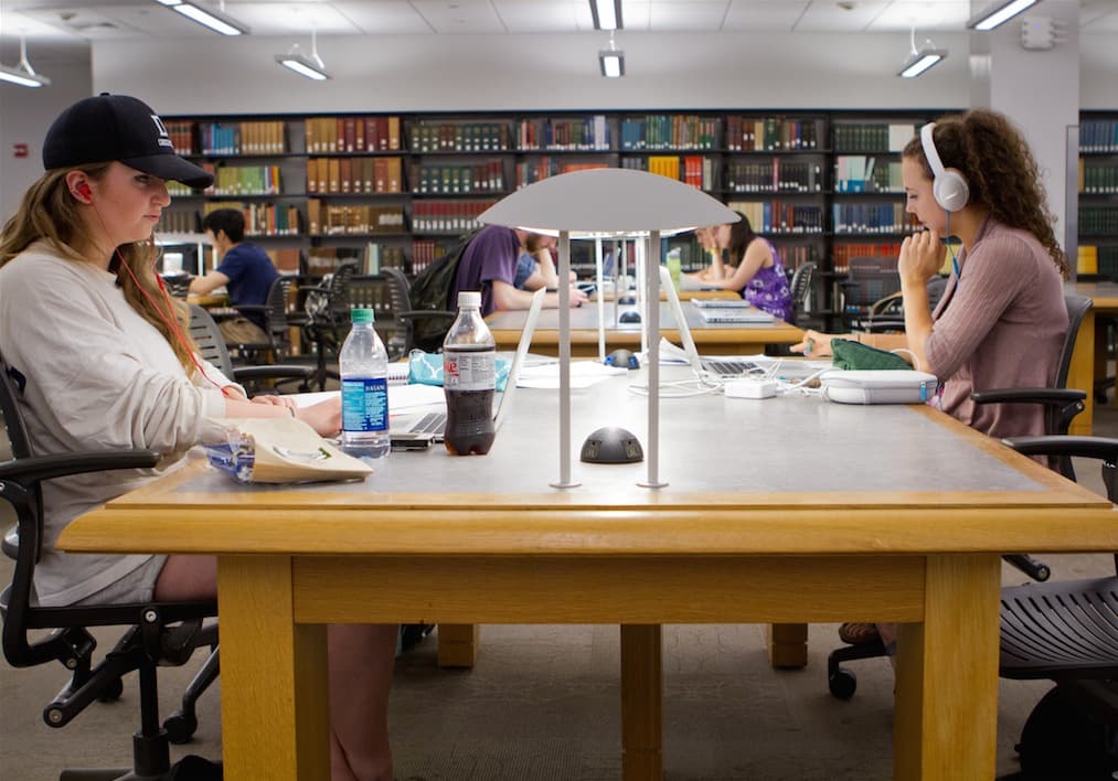 What students in Dartmouth's Baker Library might not know is their smart phones have the capabilities to predict their GPA.