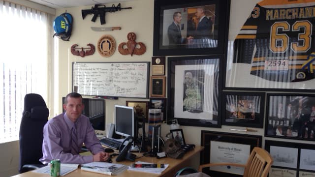 Marathon runner and surgeon David King.