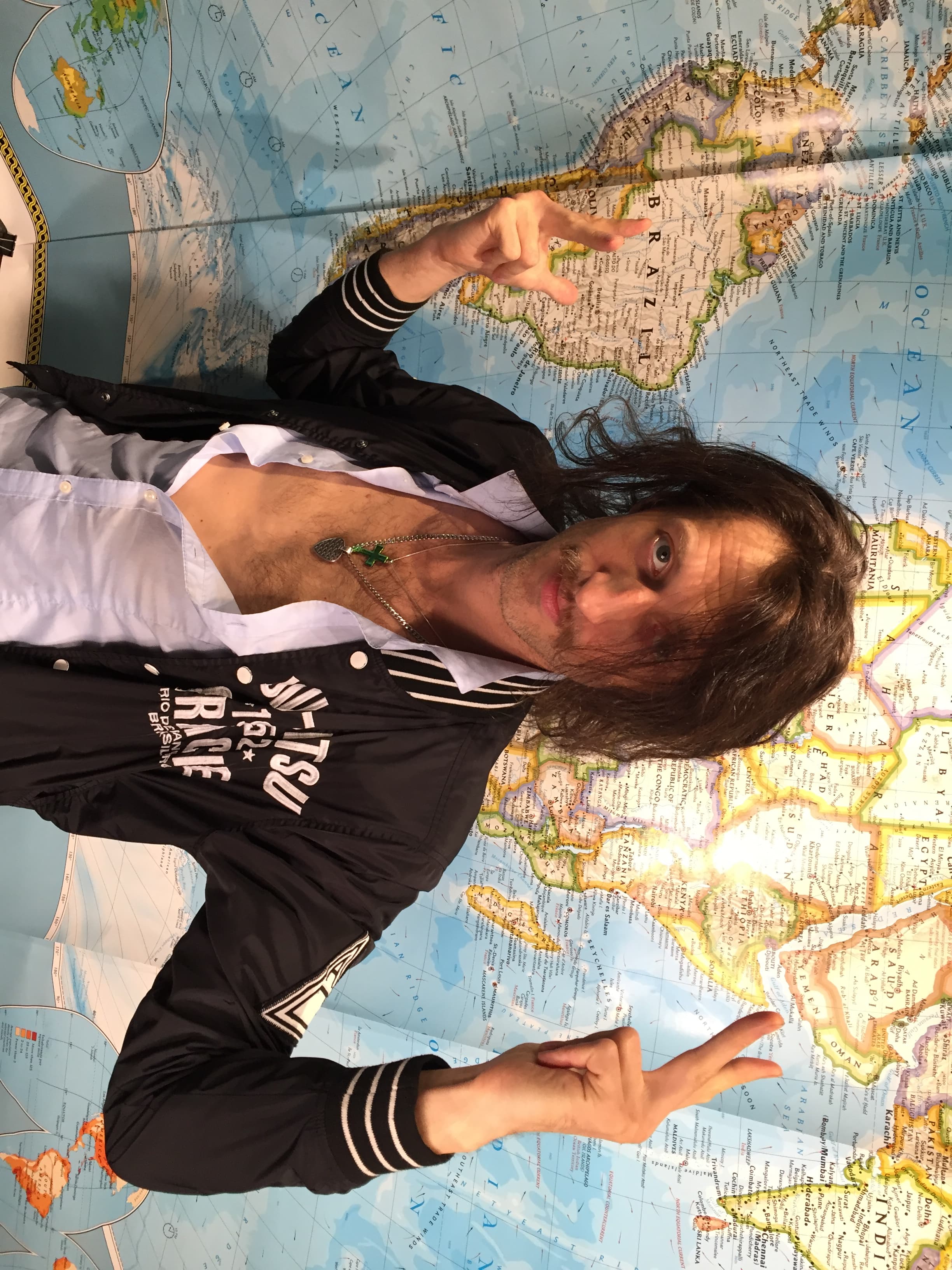 Eugene Hutz of the band Gogol Bordello