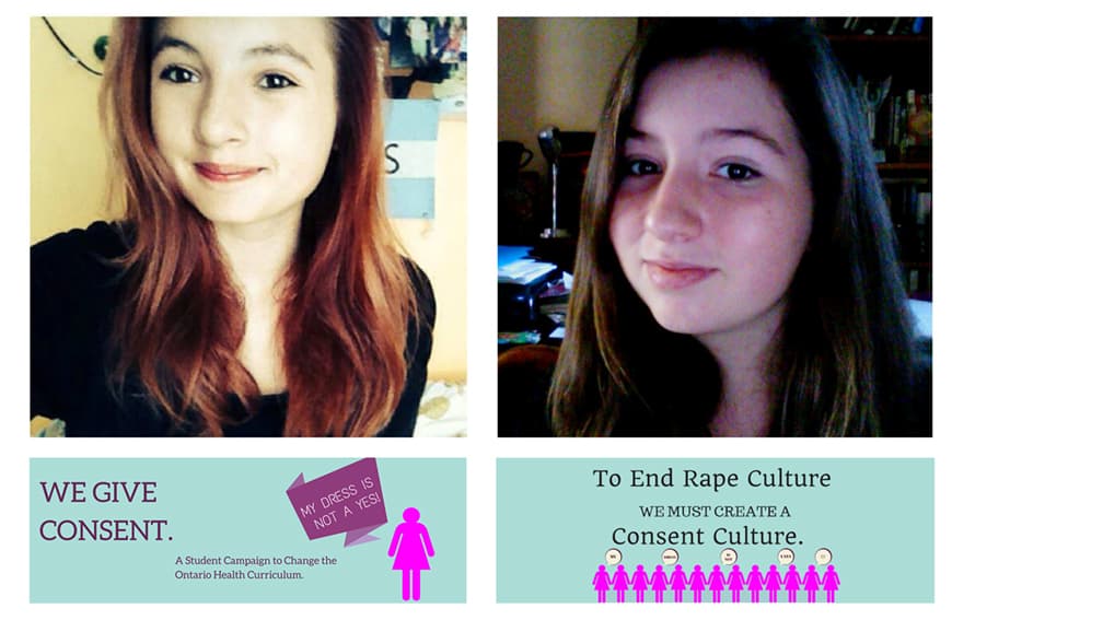 Tessa Hill and Lia Valente