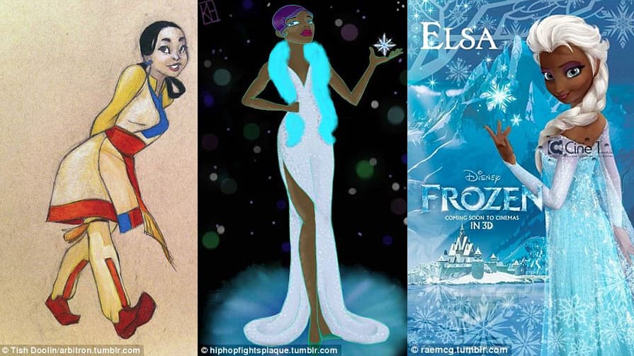 Images from the Tumblr, “This Could Have Been Frozen”