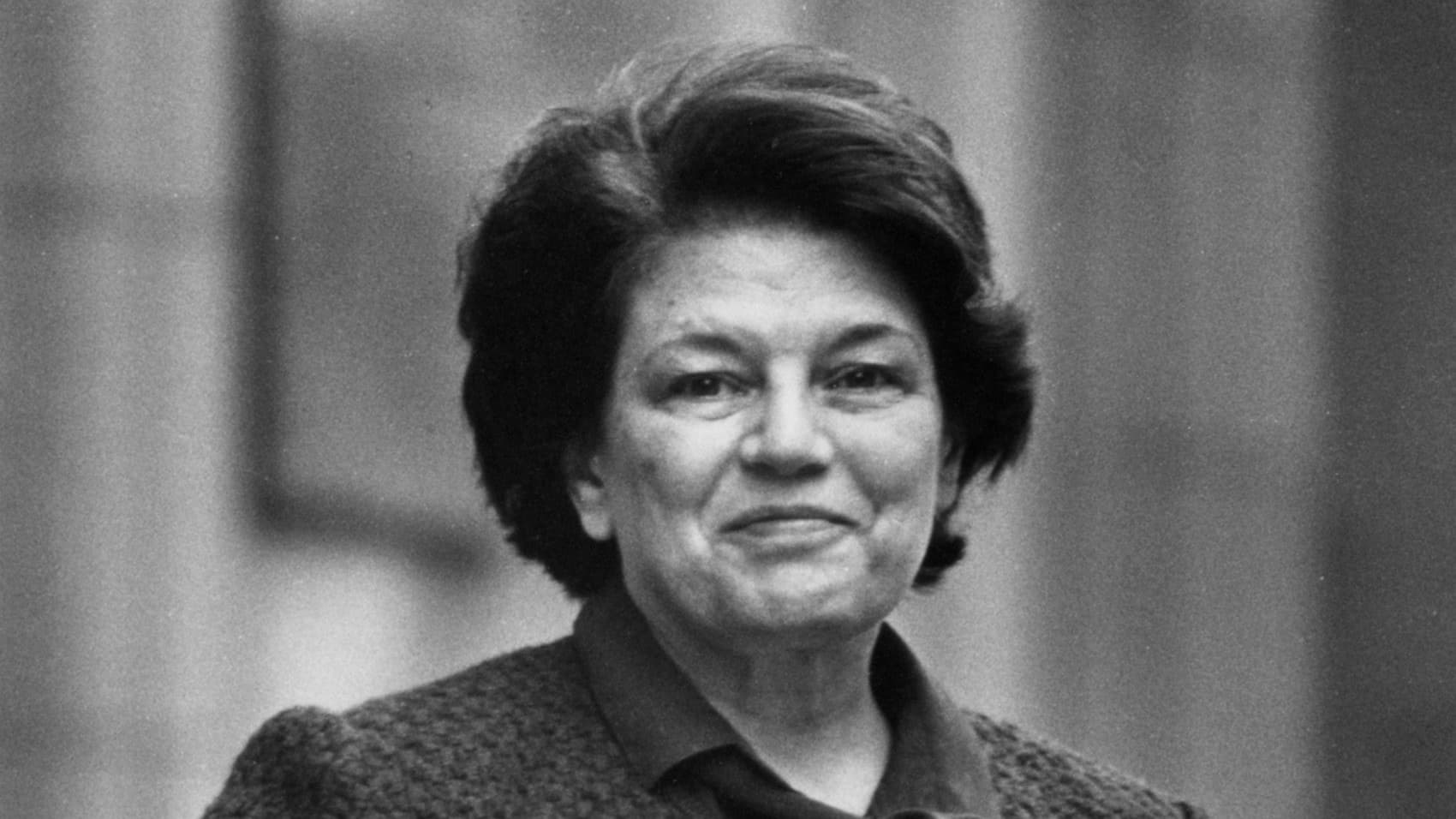 Mavis Gallant is shown in Montreal in October 1981.