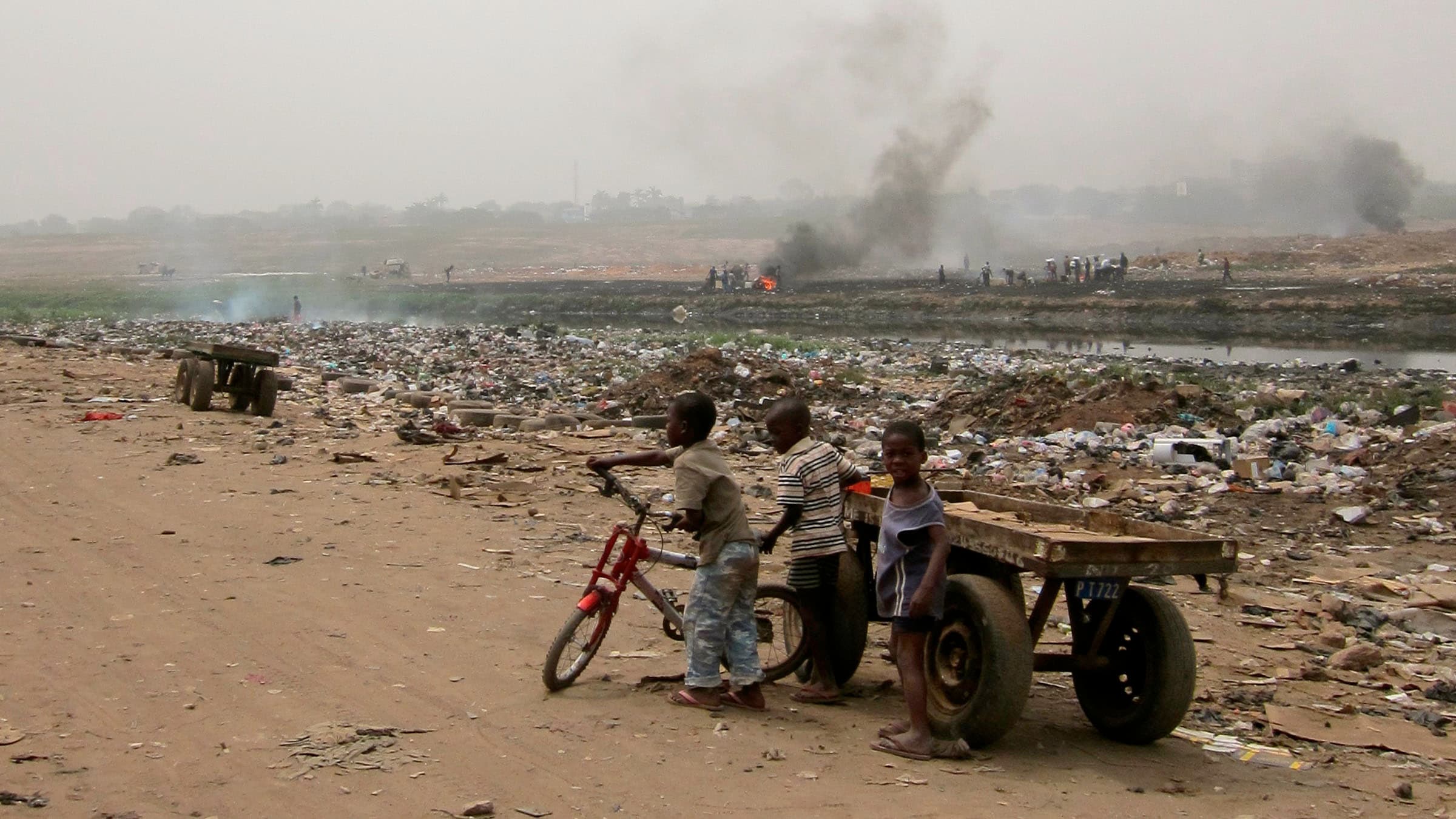 Agbogbloshie, Ghana in 2012.