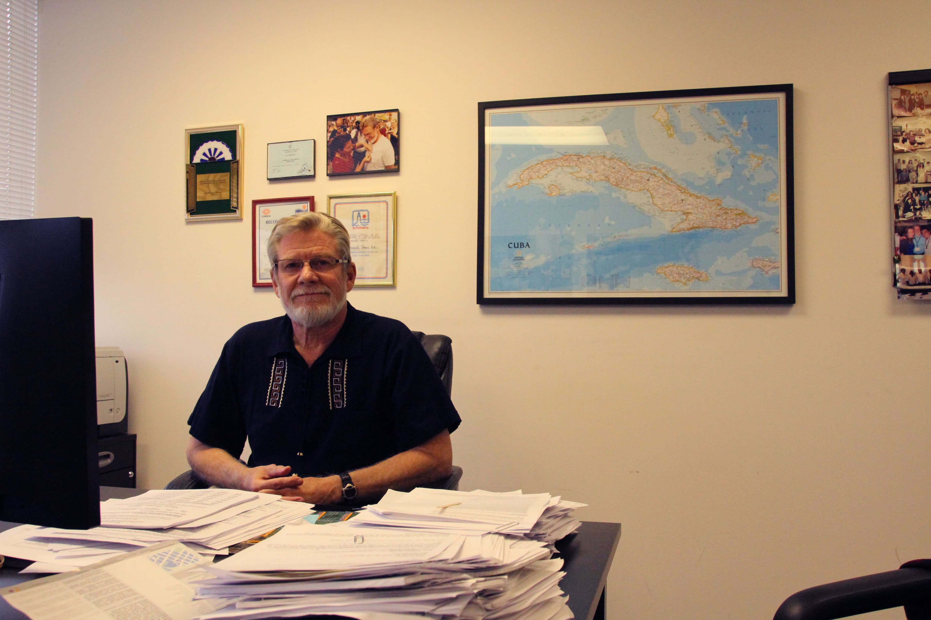 Bob Guild is vice president of Marazul Charters, a US-based travel group founded in 1979 when Washington briefly loosened travel restrictions to Cuba.