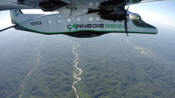 High-tech laser plane