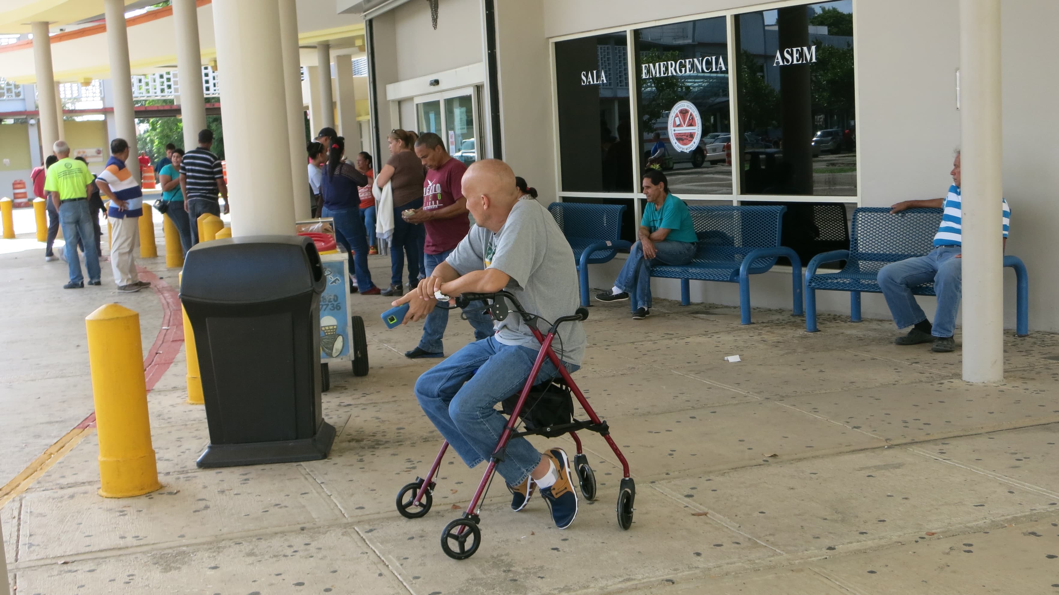 San Juan’s Centro Medico hospital complex, the main center for trauma cases for Puerto Rico and the Caribbean.