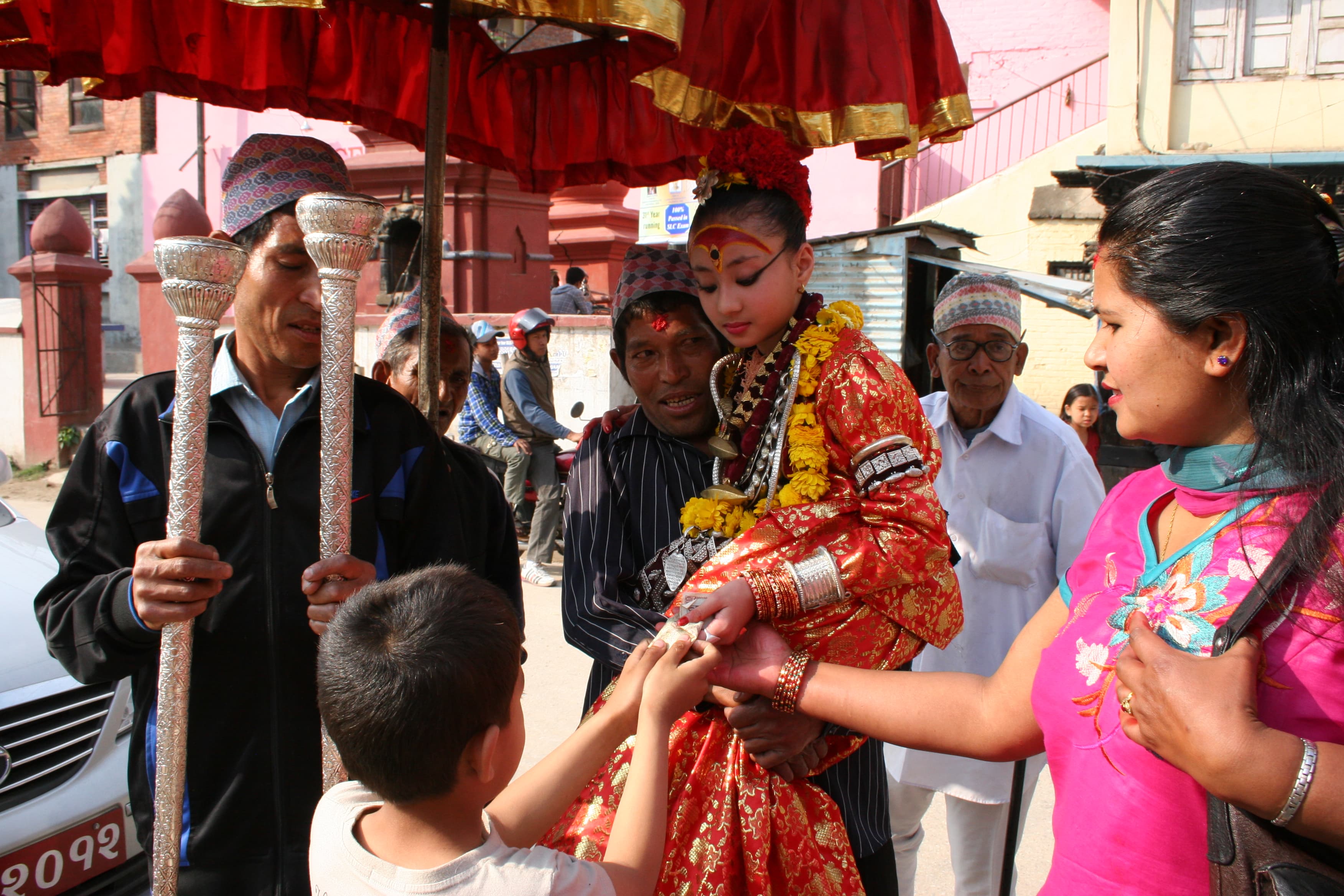 Living Goddess in Nepal