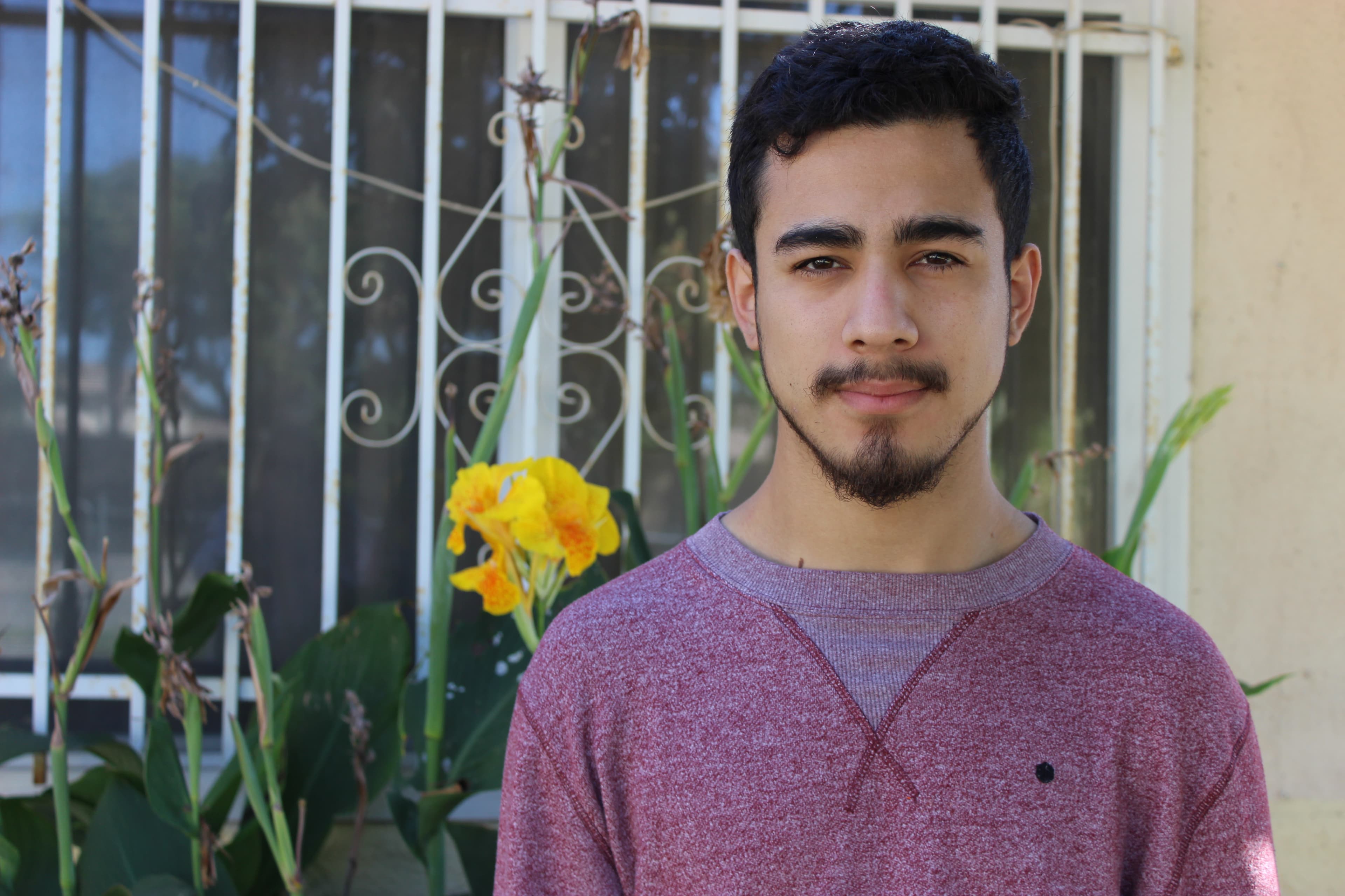 Josue “Josh” Muniz, now 20, is suing the San Bernardino City Unified School District and a school police officer for excessive force and negligent training. The suit alleges that the officer  grabbed Muniz, then 17, by the throat, pepper sprayed him and b