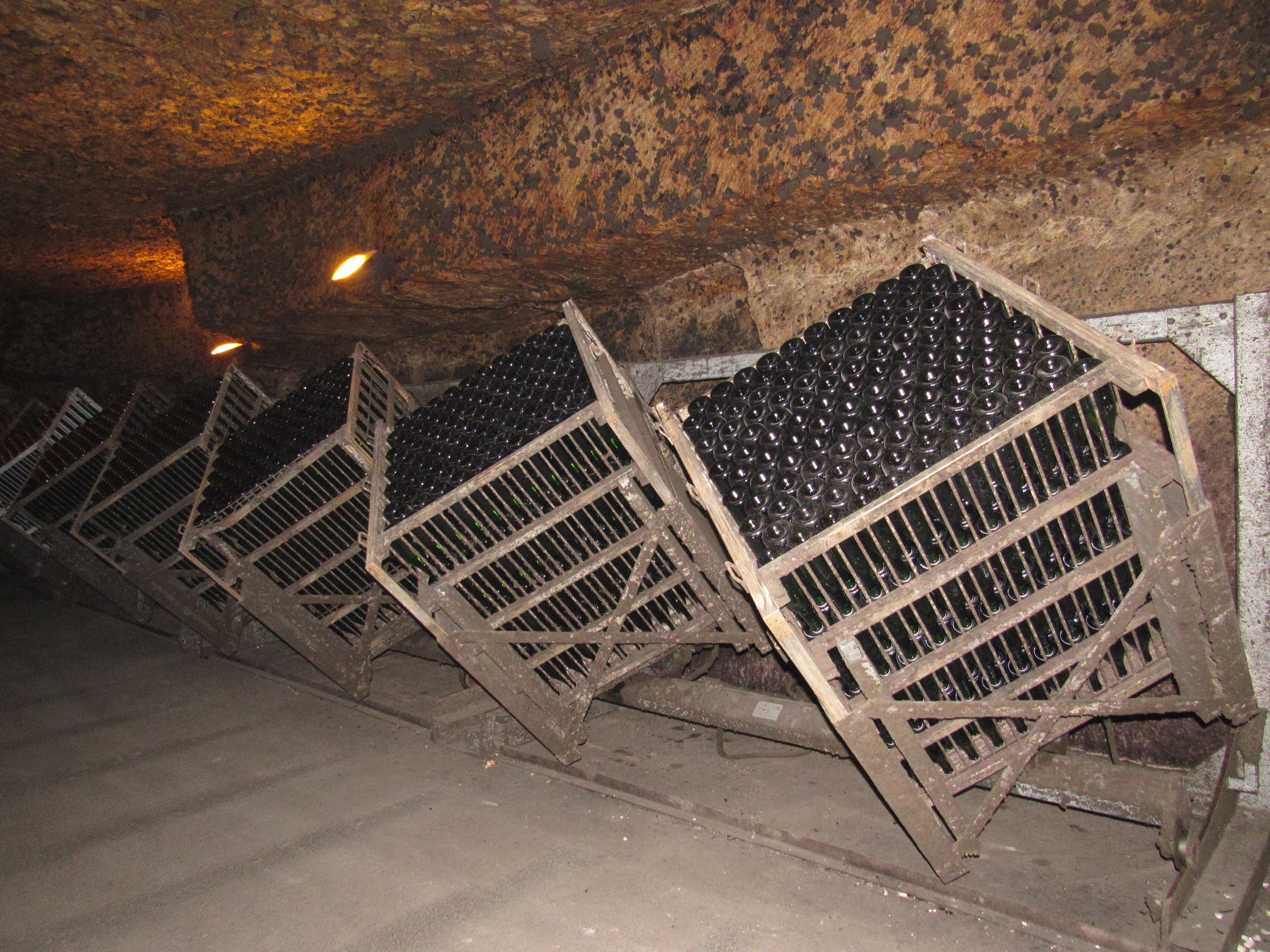 Gyropalettes at the Bailly Lapierre winery