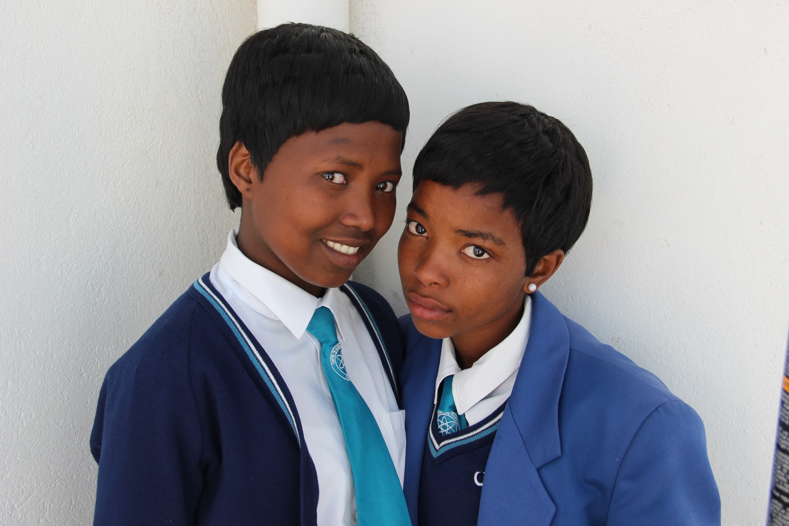 Two seniors at COSAT