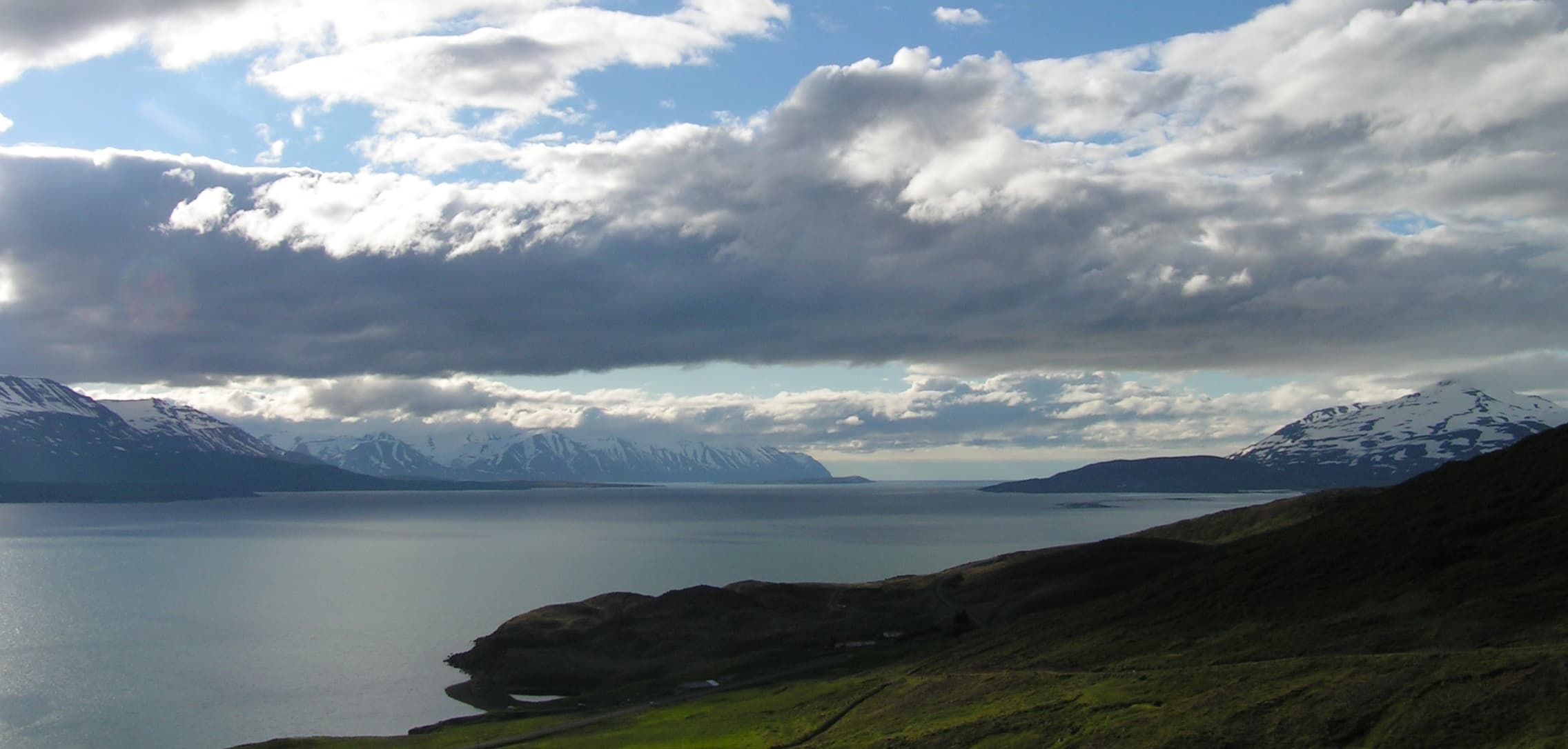 Mountain view in Iceland