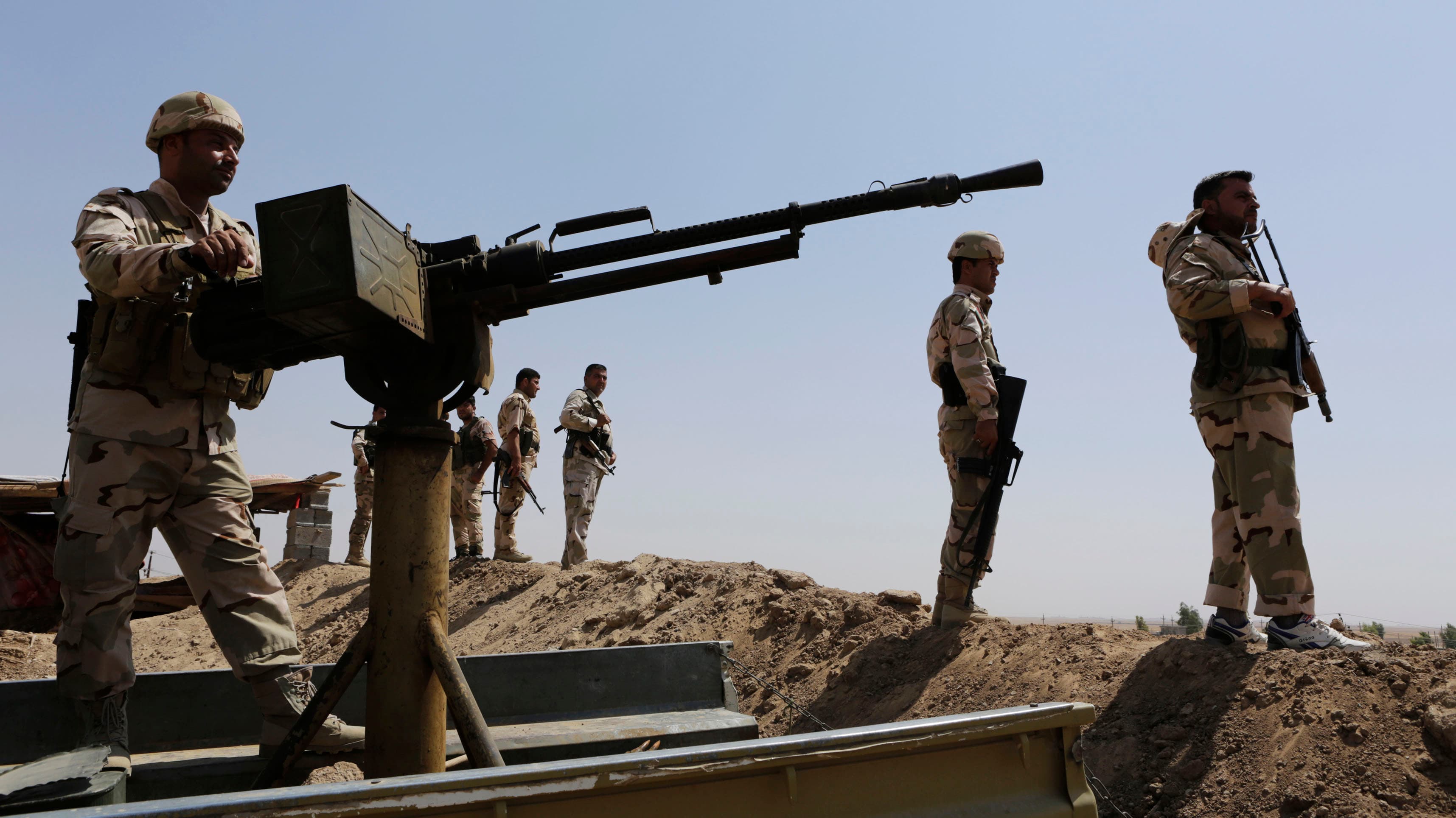 Kurdish Peshmerga forces, Makhmur.
