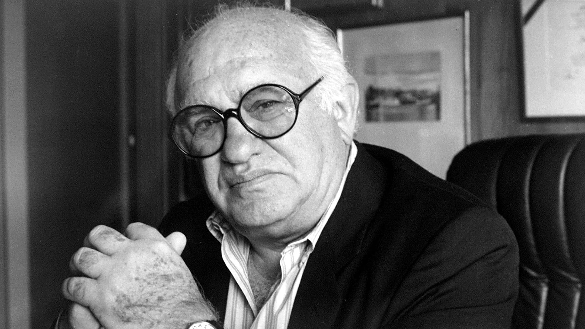 Argentine journalist Jacobo Timerman, shown at home June 21,199.