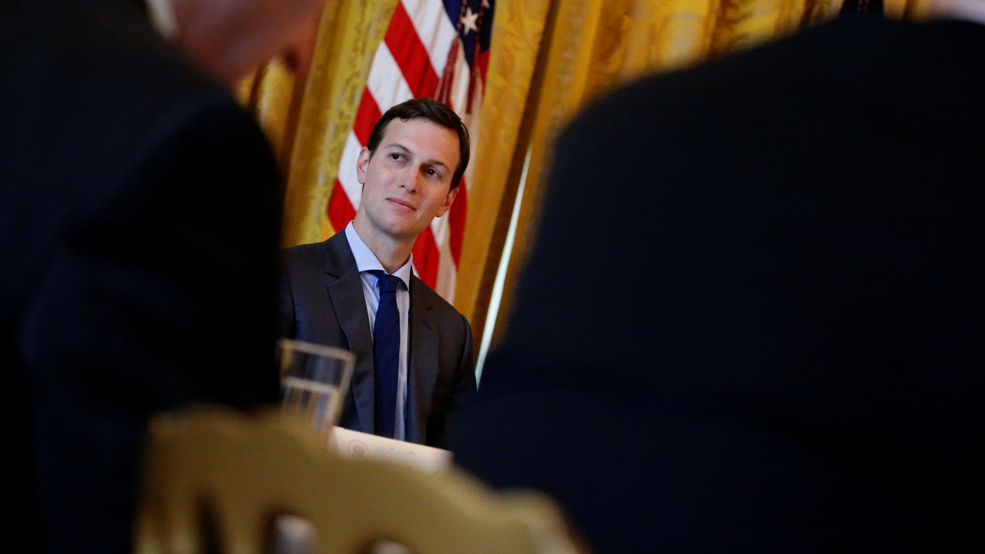 White House senior adviser Jared Kushner in the East Room at the White House, June 22, 2017.