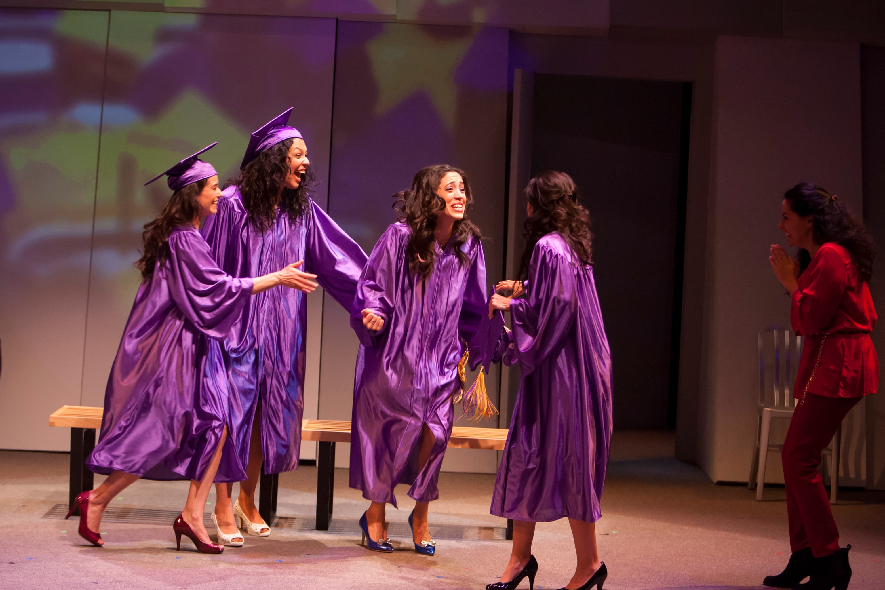 The play "Just Like Us" follows four young immigrants from Mexico and looks at how their legal statuses impact their futures.