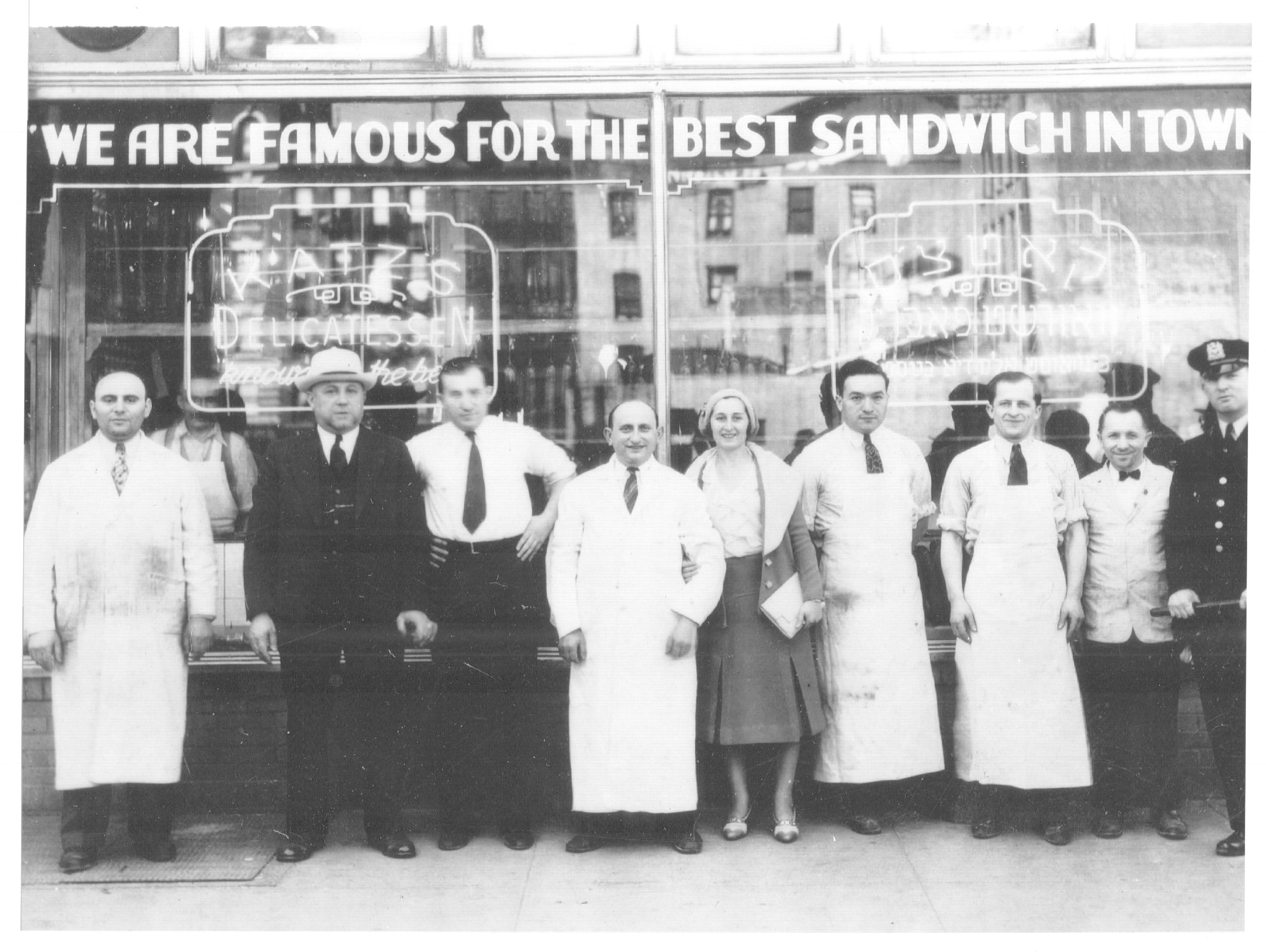 In 1888 Katz's Deli was the first Jewish American delicatessen to open in New York.