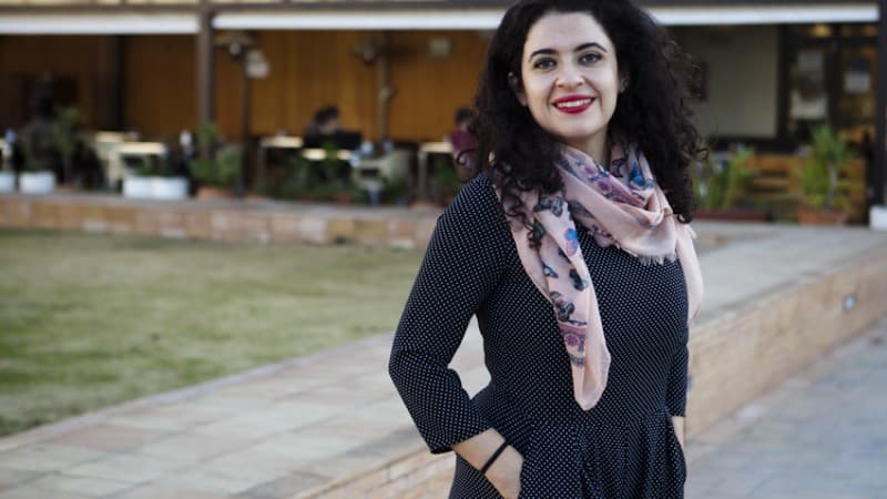 Syrian-Galician journalist and activist Leila Nachawati Rego.