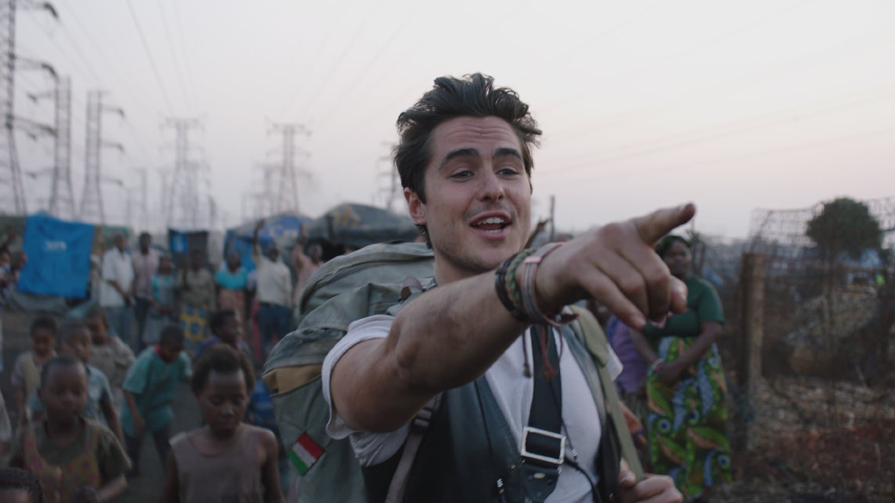 Actor Ben Schnetzer plays photojournalist Dan Eldon in the bio-pic The Journey is the Destination.