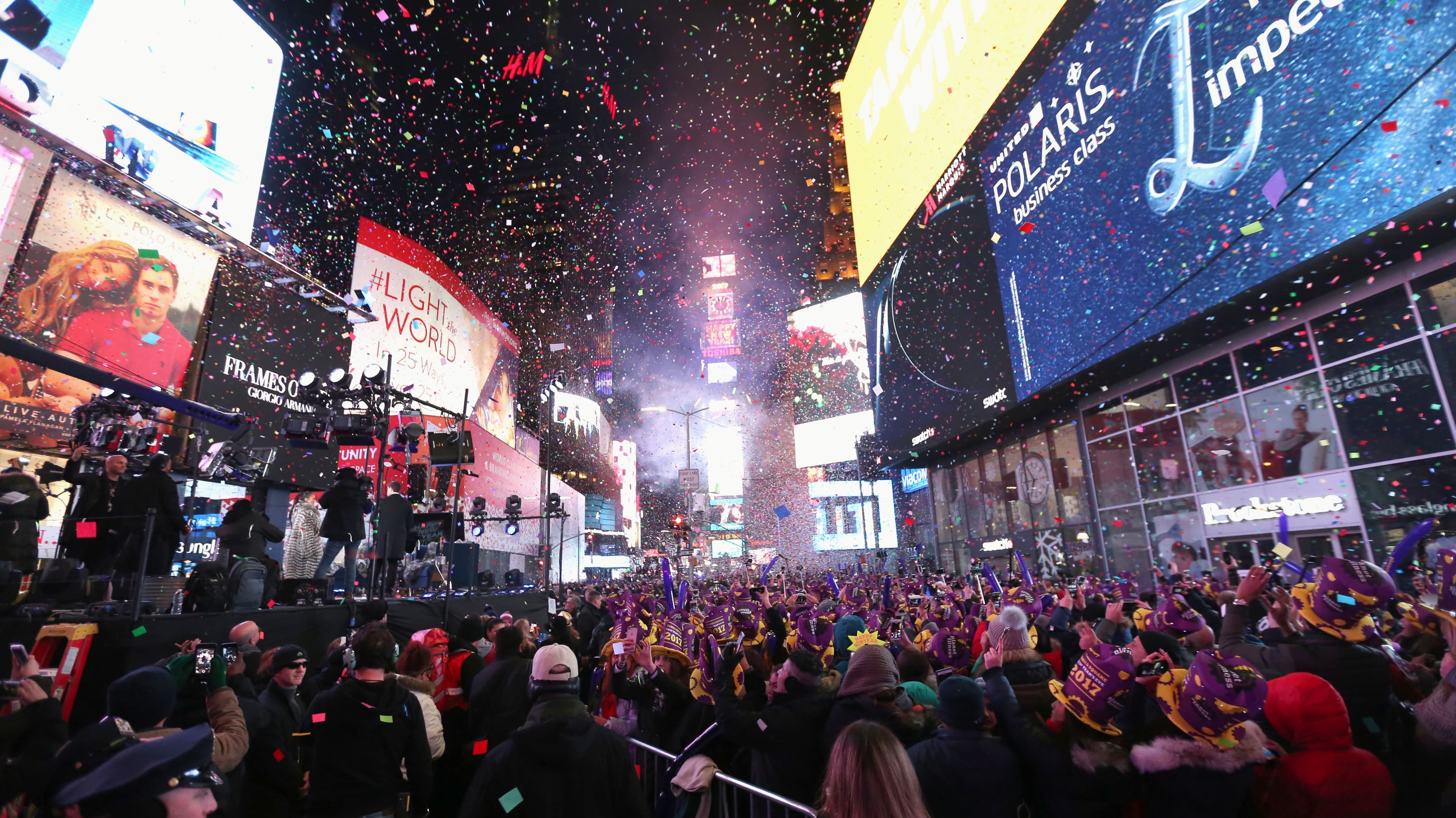 New Year's celebration