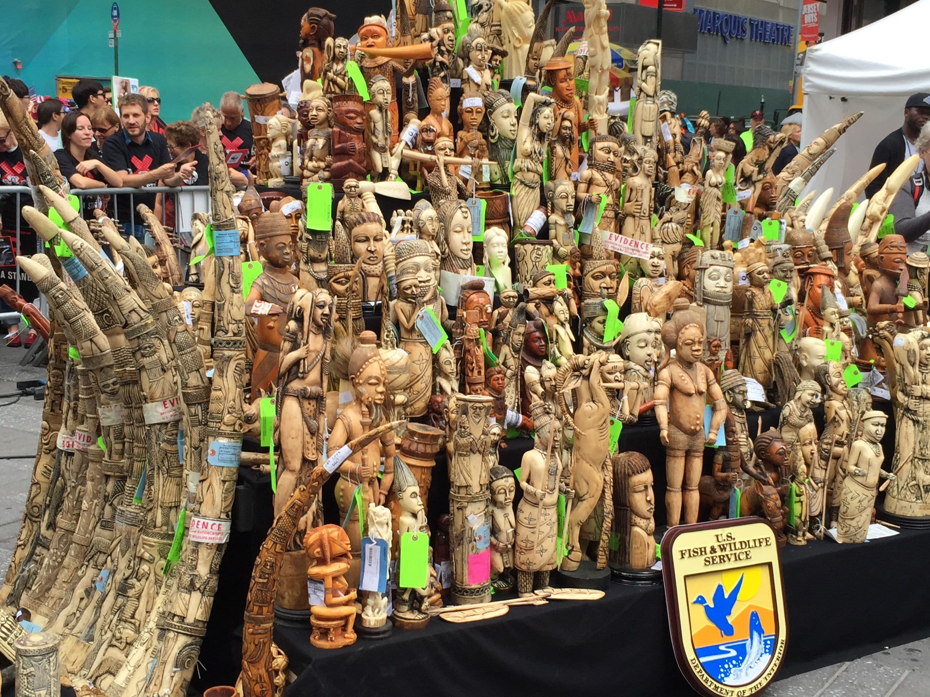 Ivory on Display at Ivory Crush in Times Square