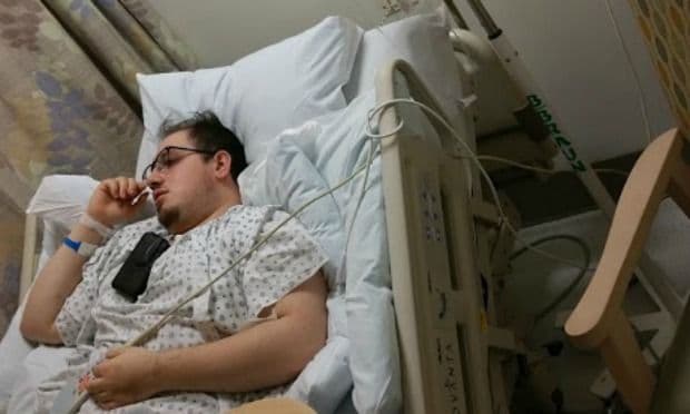 Joseph Riedel in recovery