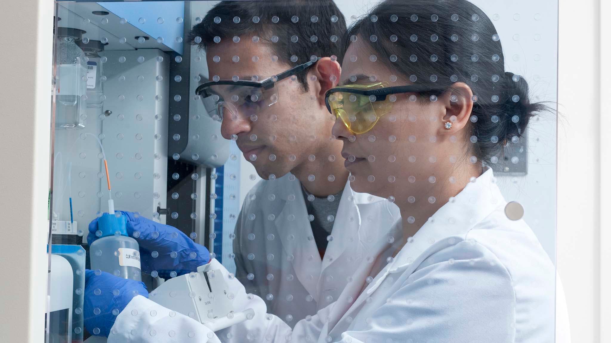 Researchers at the National Eye Institute.