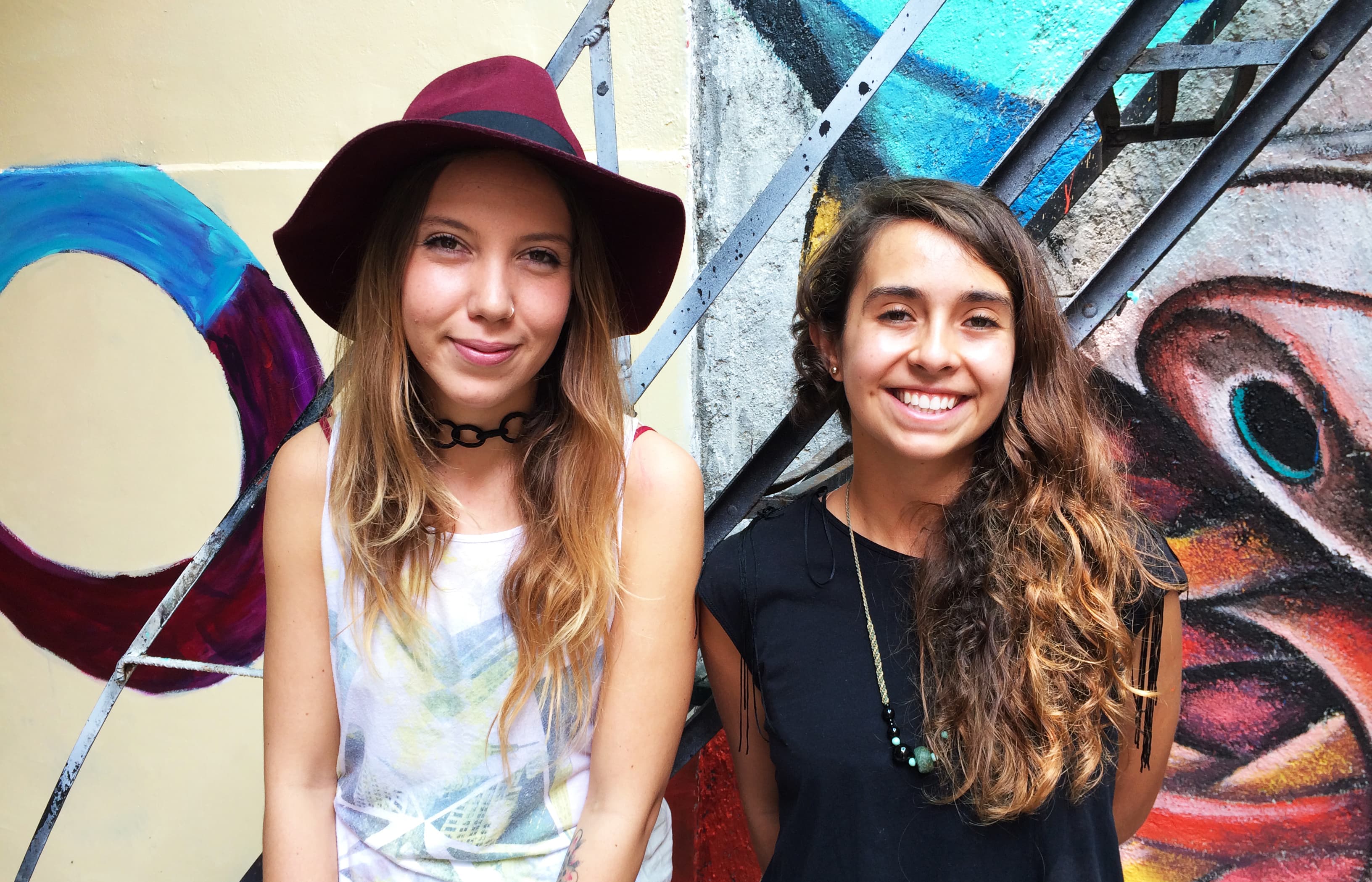 Natasha Kroupensky and Aline Herrera