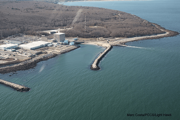 Pilgrim plant aerial