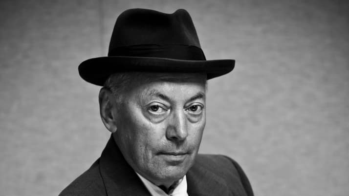 A film still of physicist Alexander Vilenkin from the set of "Dau". He was flown to Kharkov for a week to play the role of a scientist in the movie.