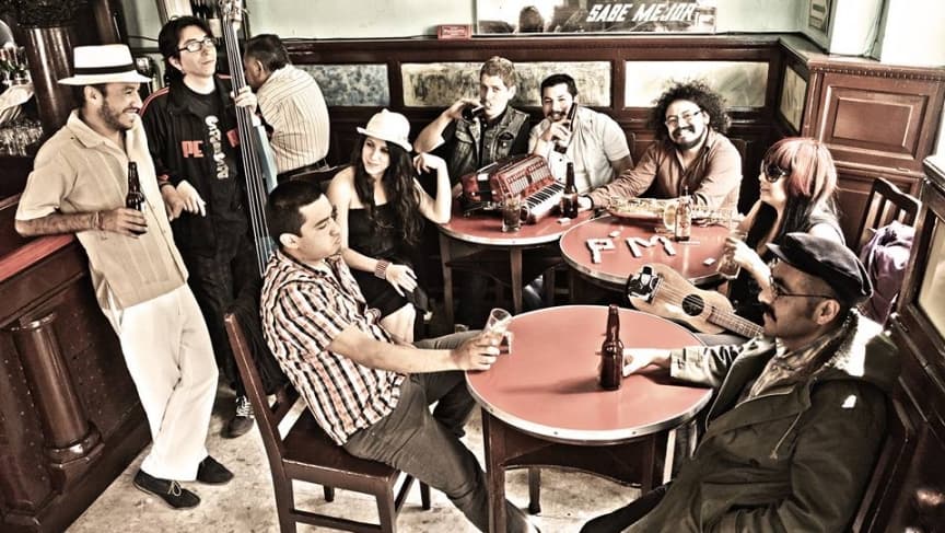 The Mexican polka-influenced band, Polka Madre.