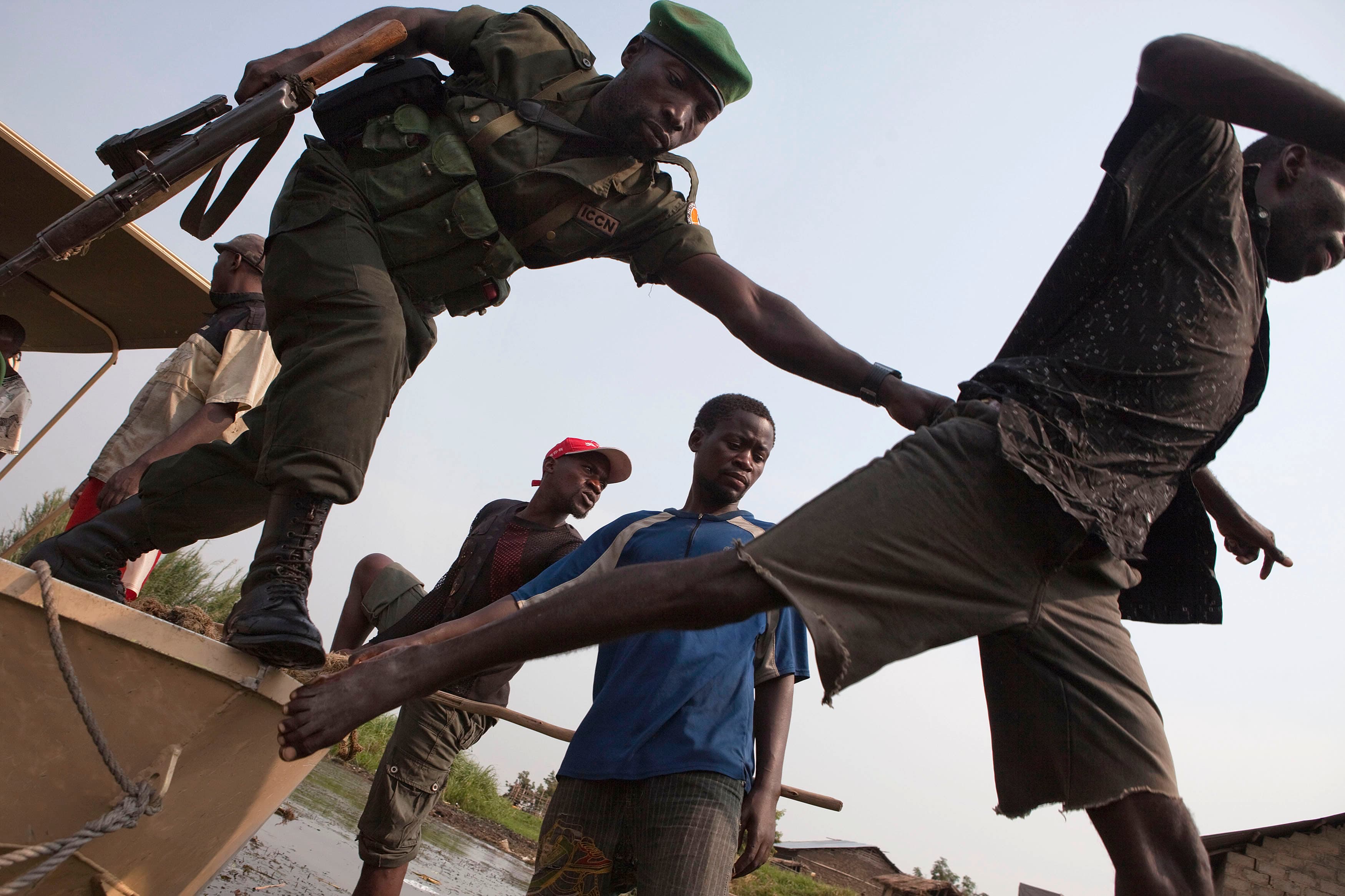 Virunga rangers illegal fishing