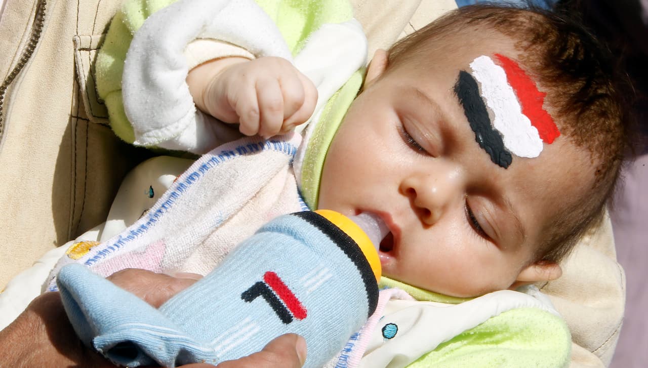 Egypt baby formula breast exam