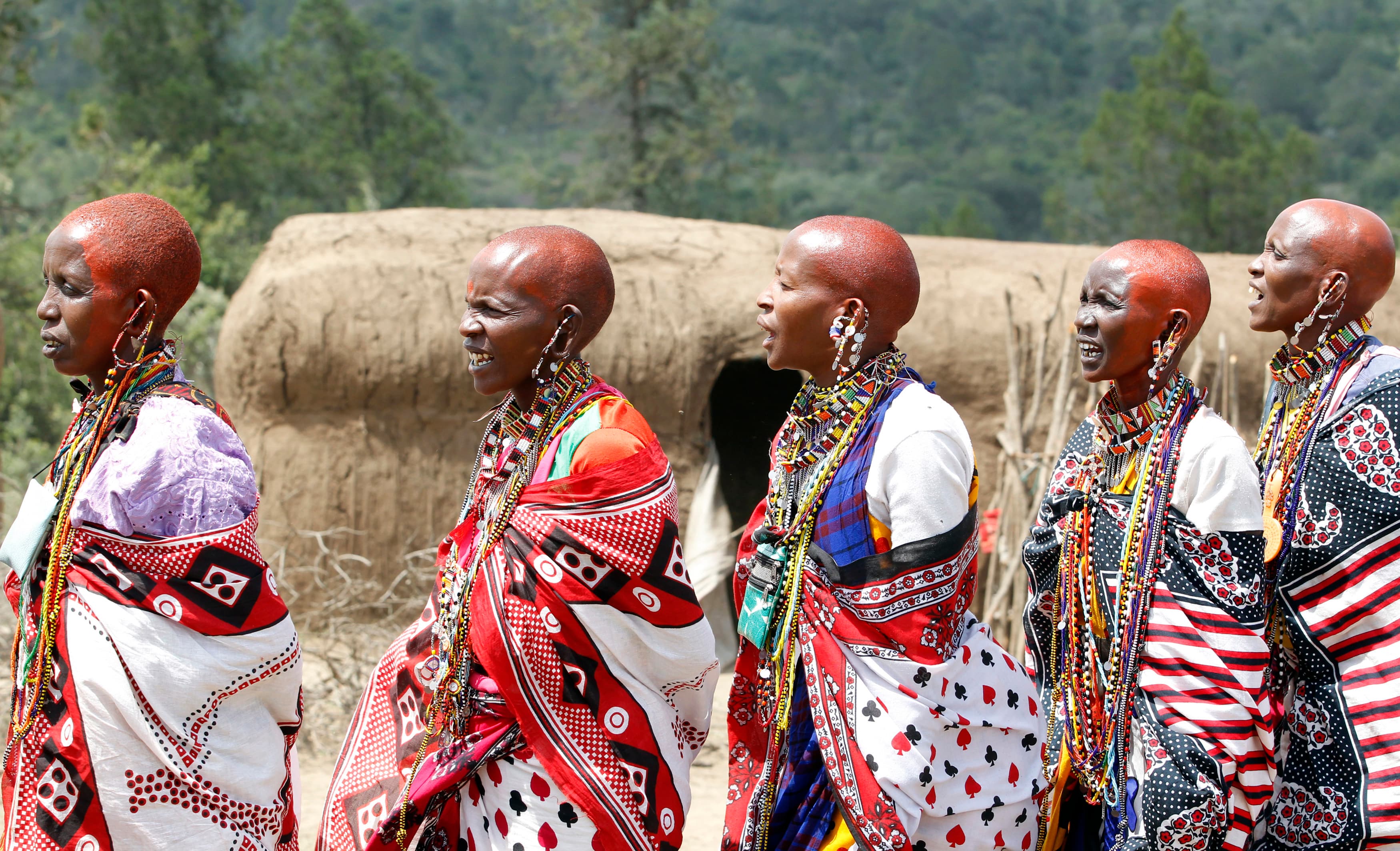 Maasai women
