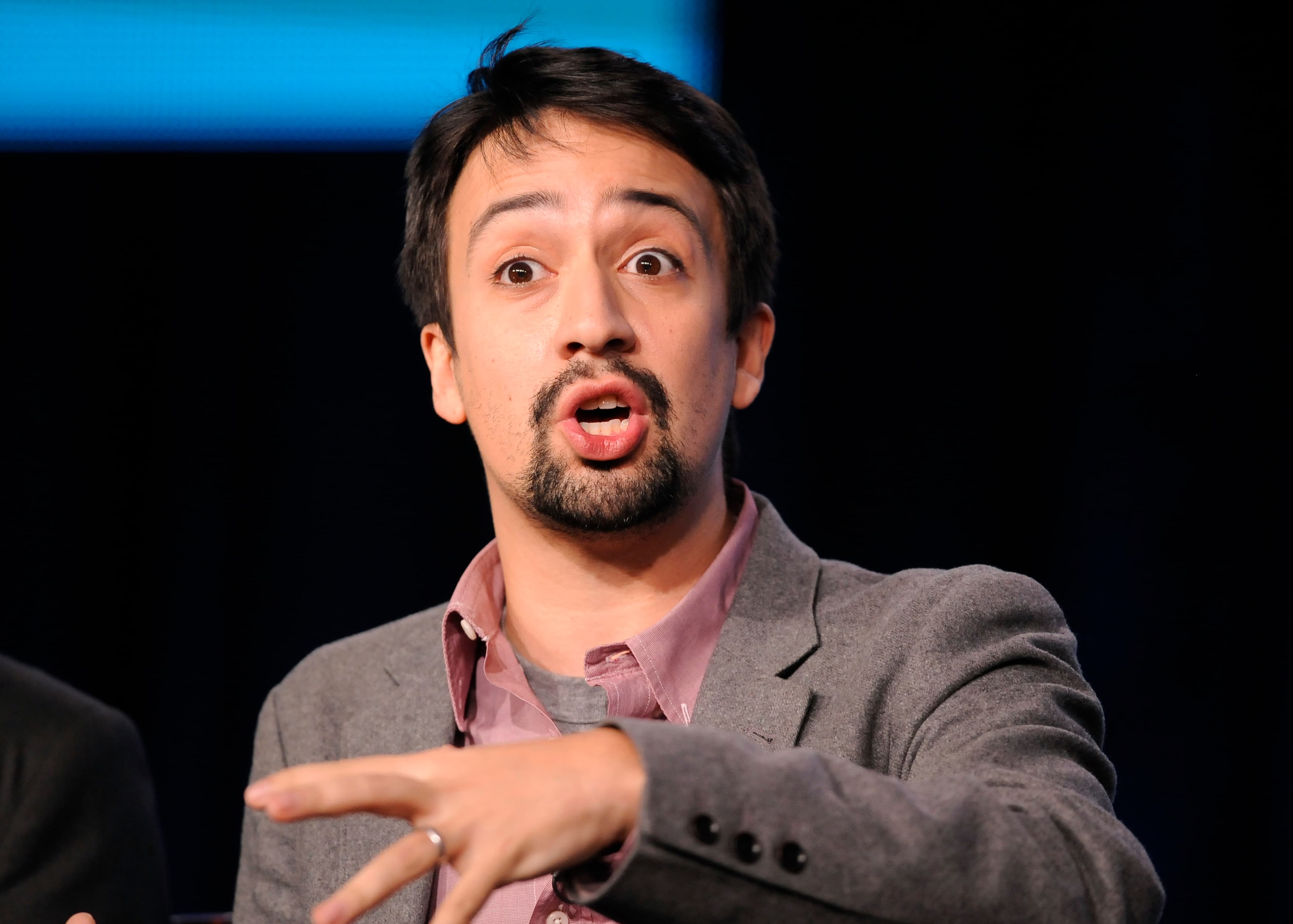 Lin-Manuel Miranda talks about "Hamilton," his new musical