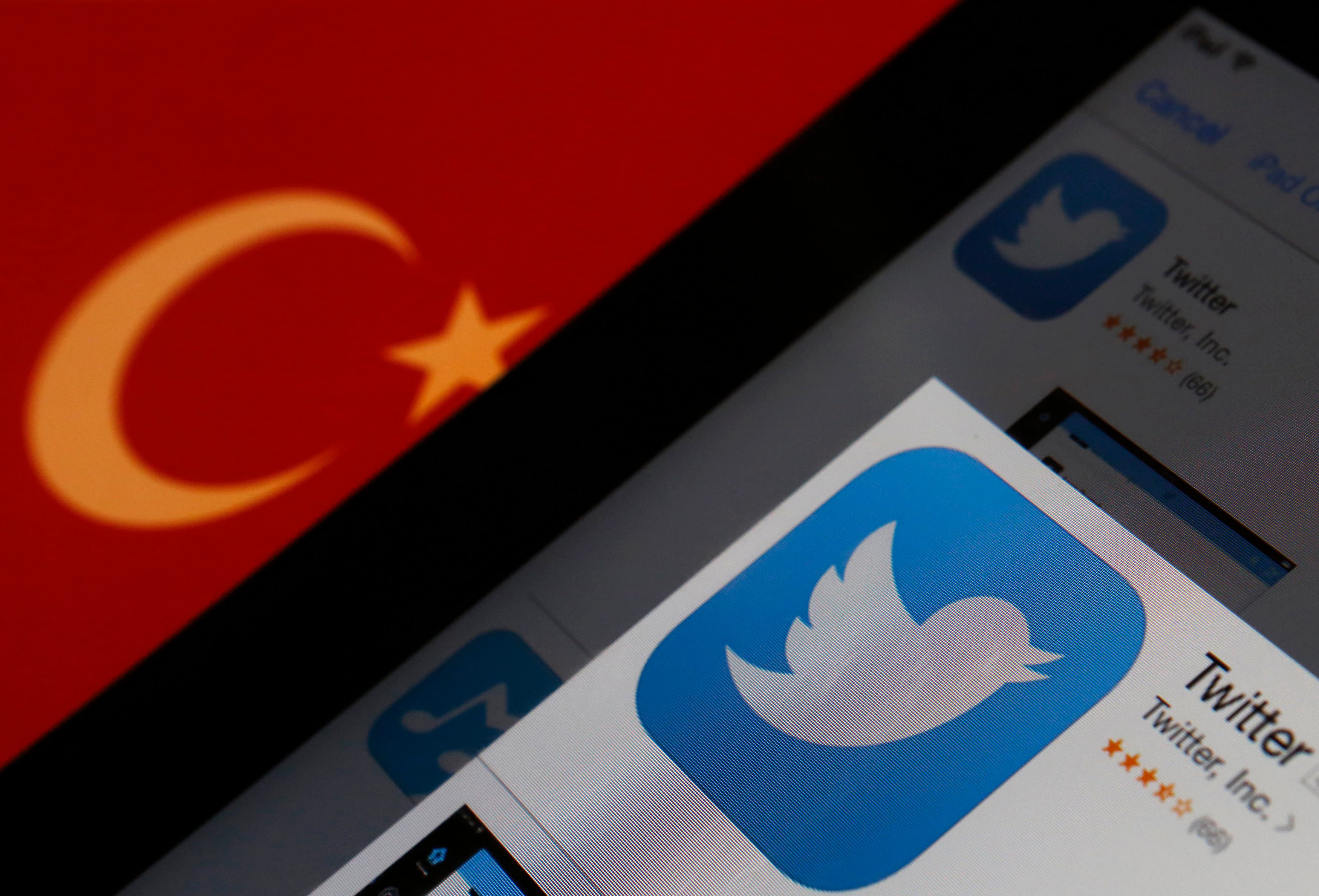 Turkey's courts have blocked access to Twitter a little over a week before local elections as Prime Minister Tayyip Erdogan battles a corruption scandal.