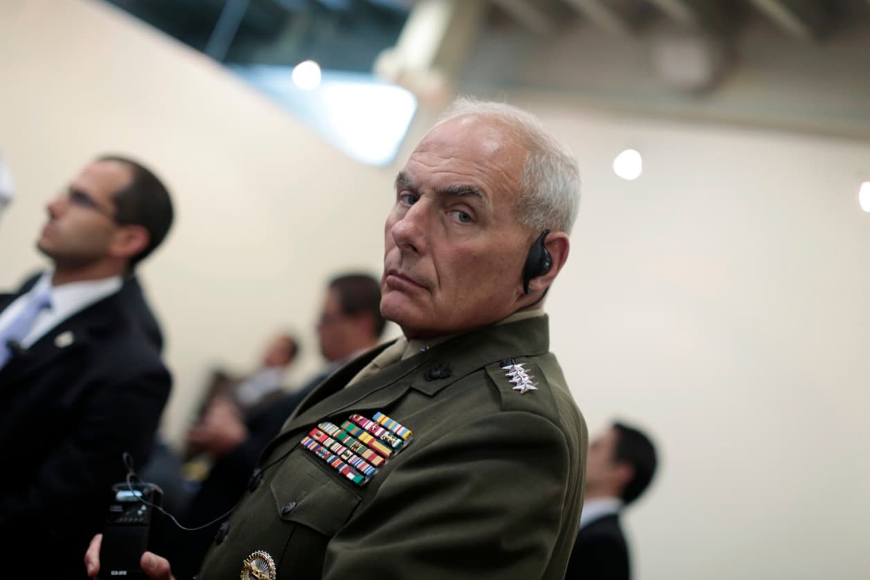 Retired US Marine Corps Gen. John Kelly