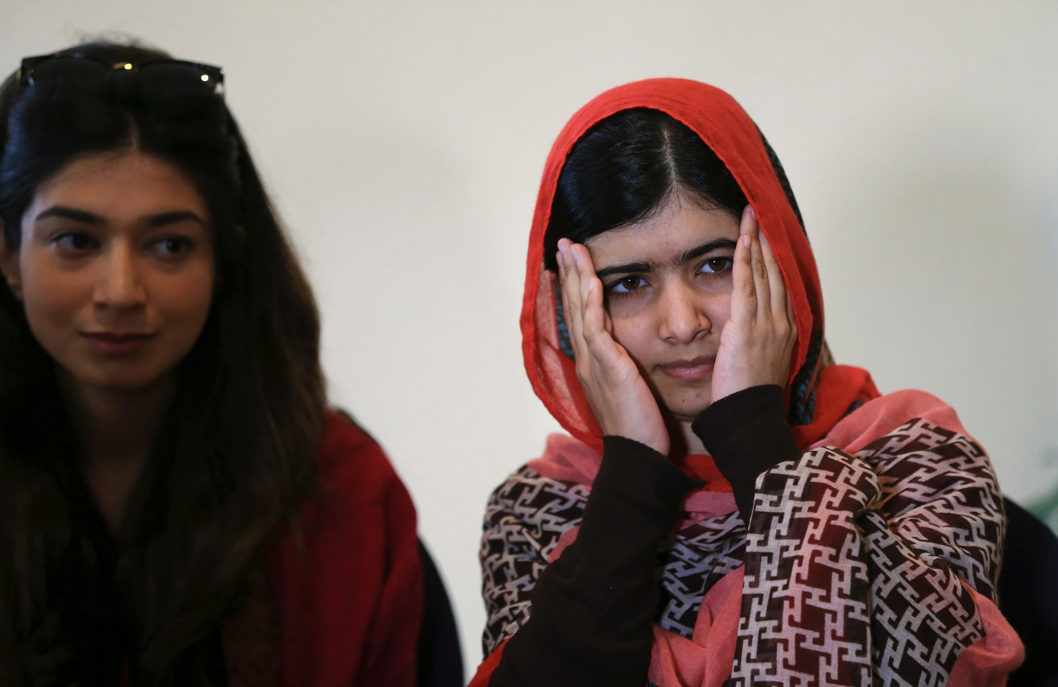 Malala Yousafzai during trip to Nigeria July 2014