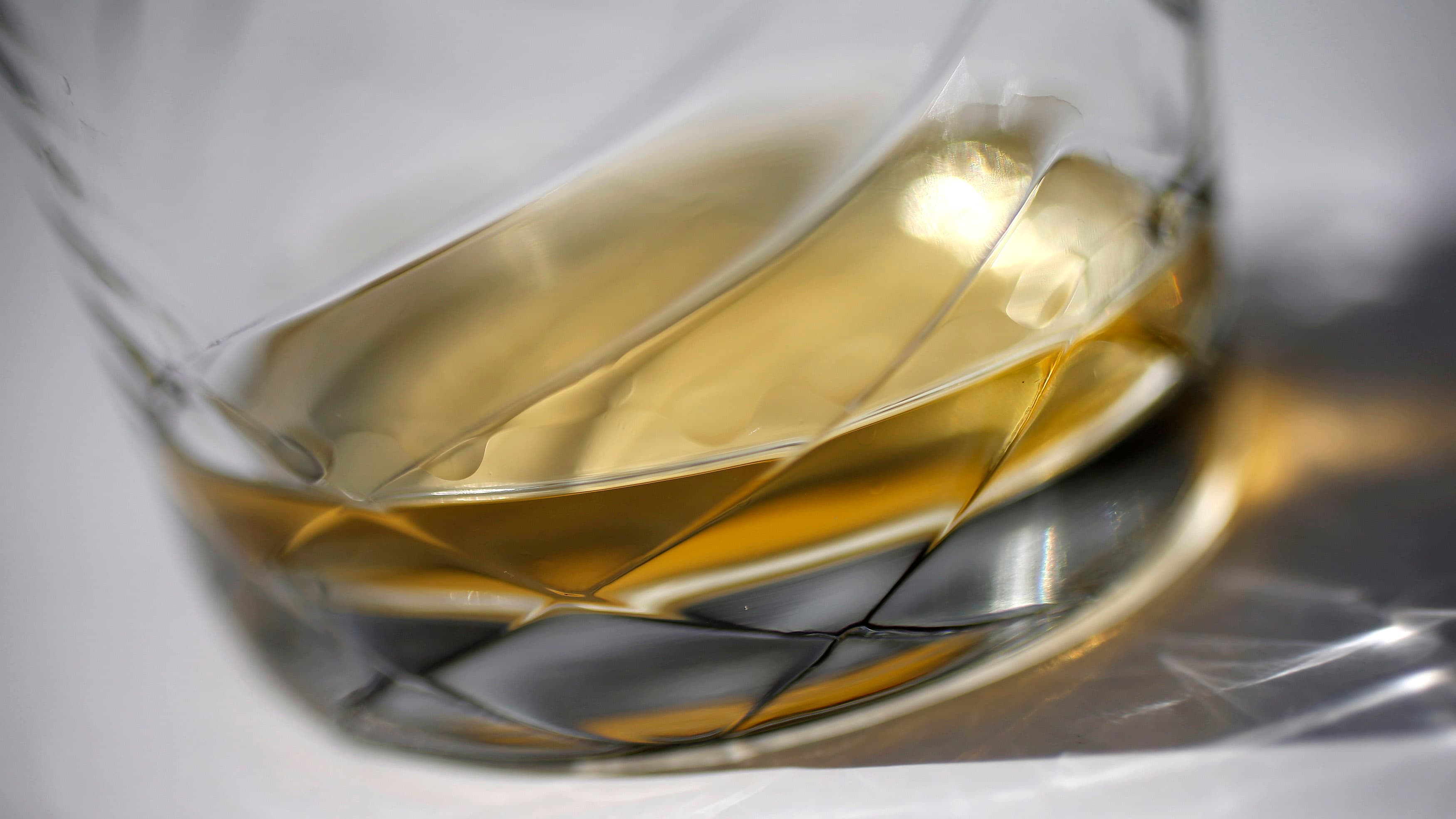 Single malt whisky is seen in Edinburgh, Scotland.