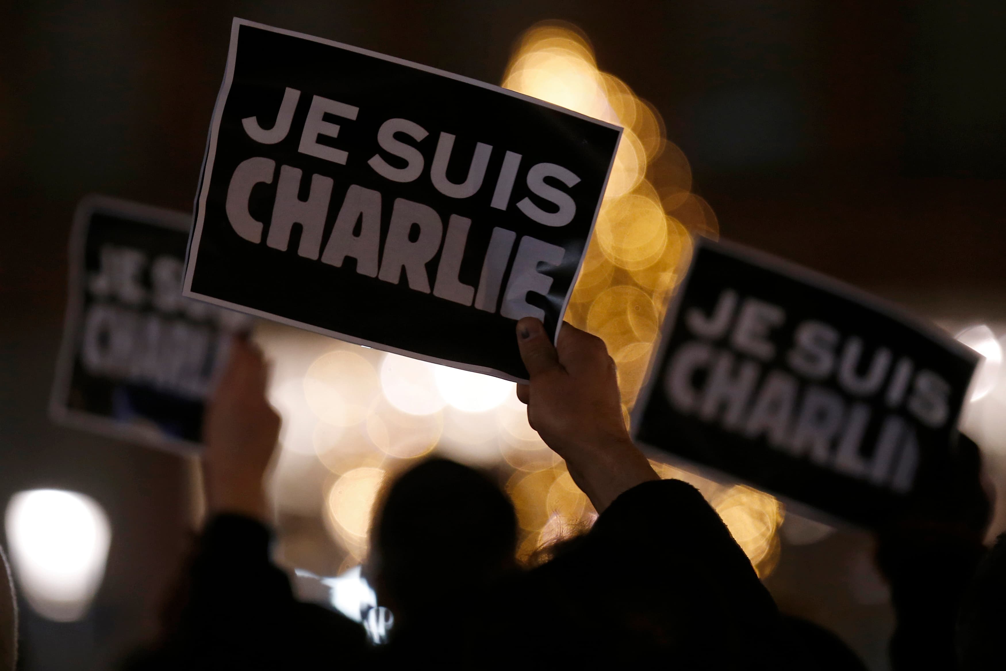 A Strasbourg memorial for Charlie Hebdo
