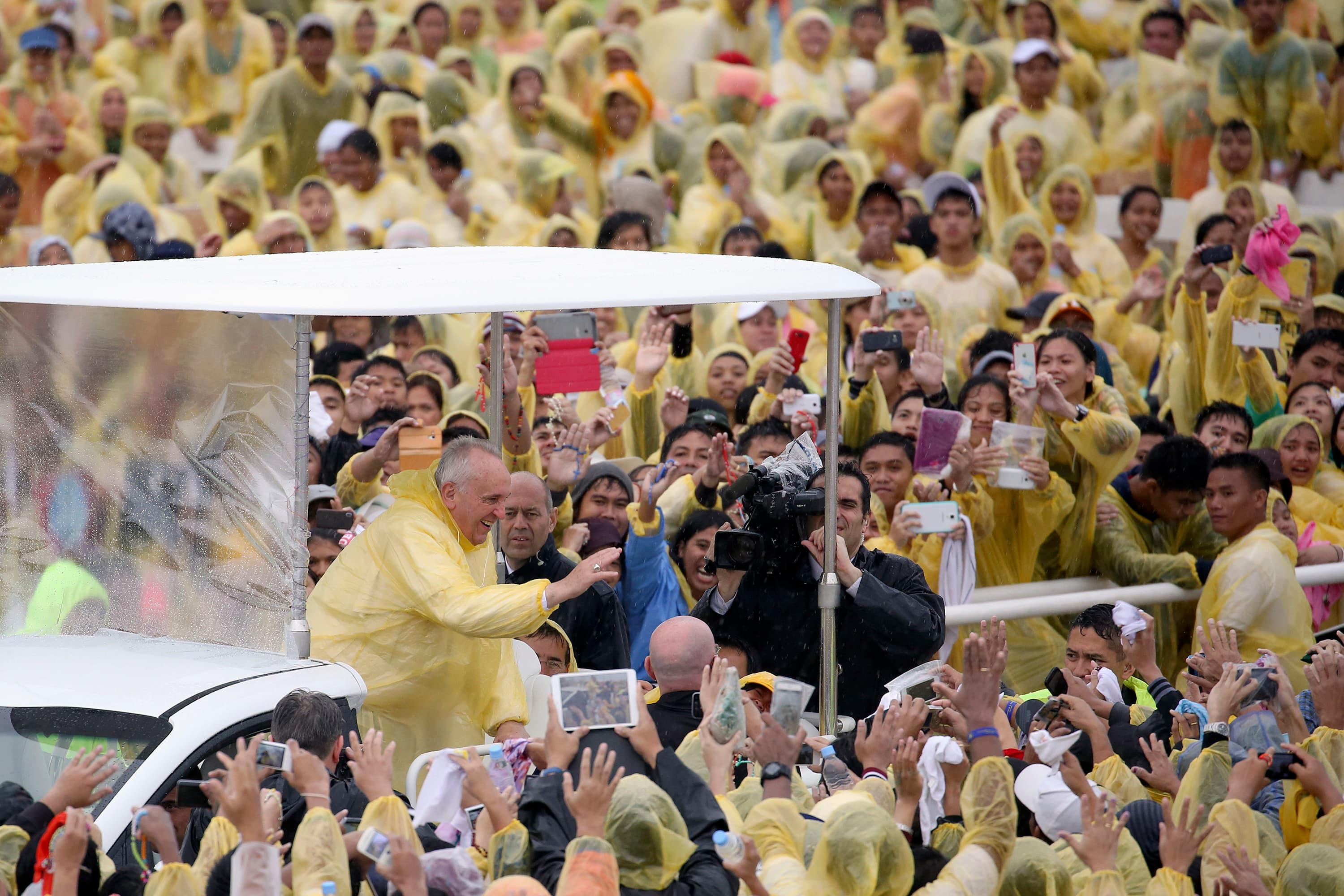 Pope Francis visited typhoon-wracked Tacloban in the Philippines in January 2015, and said, “This country, more than many others, is likely to be seriously affected by climate change."