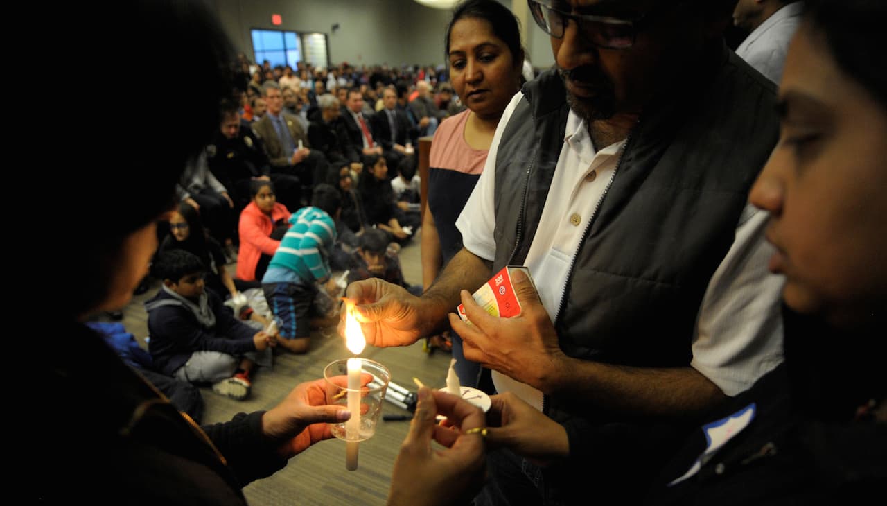 Srinivas Kuchibhotla vigil