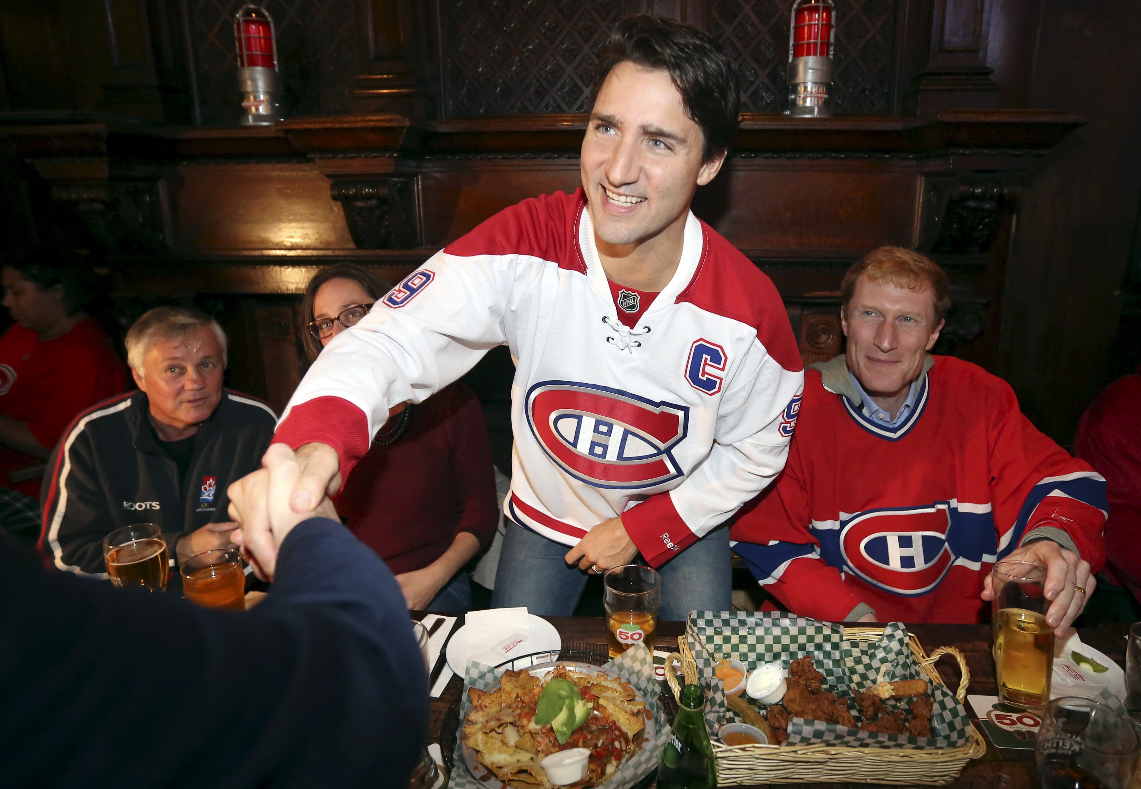 Canada's Liberal Party leader, Justin Trudeau