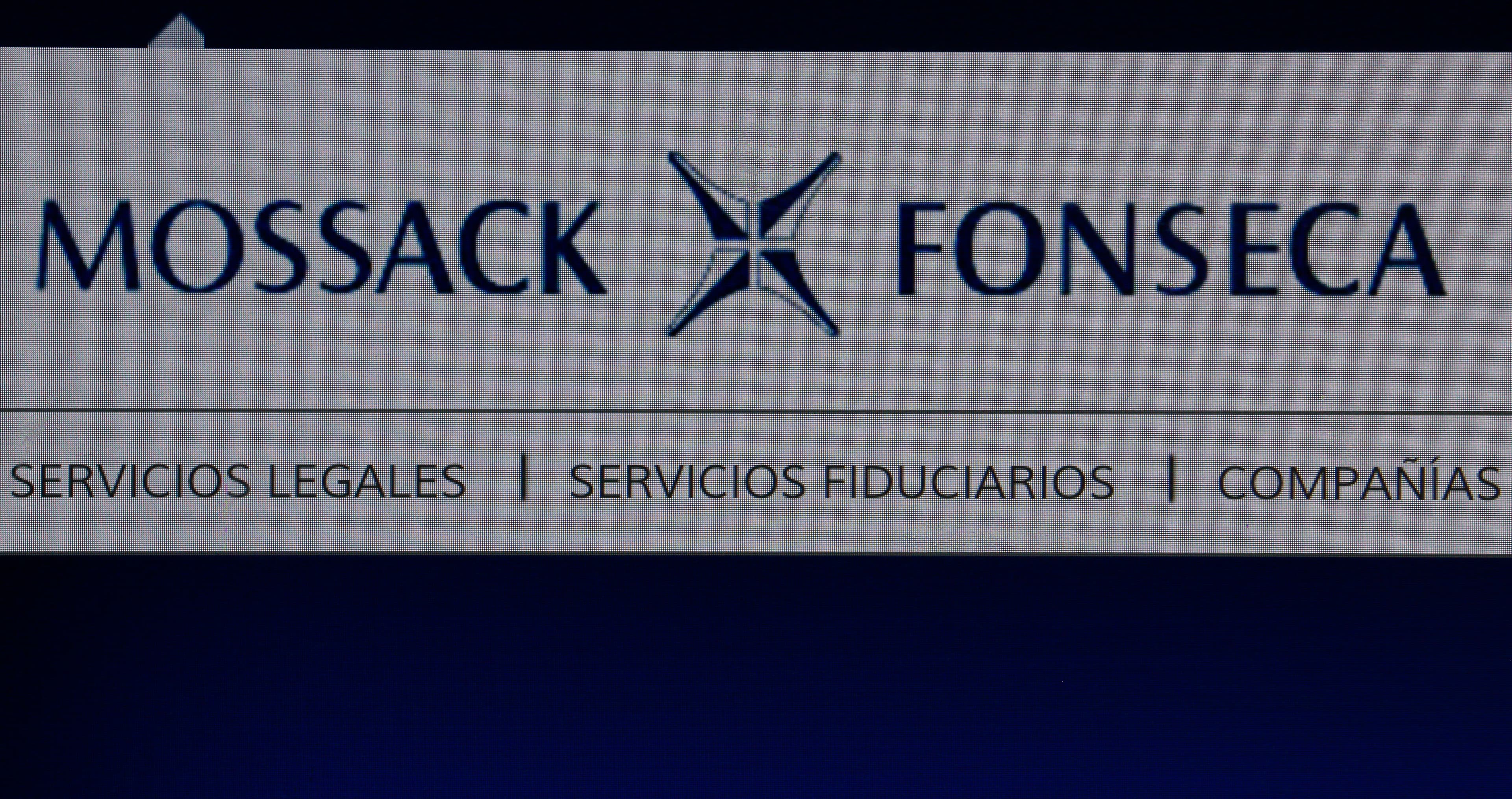 The Spanish language website of the Mossack Fonseca law firm is pictured in this illustration taken April 4, 2016.