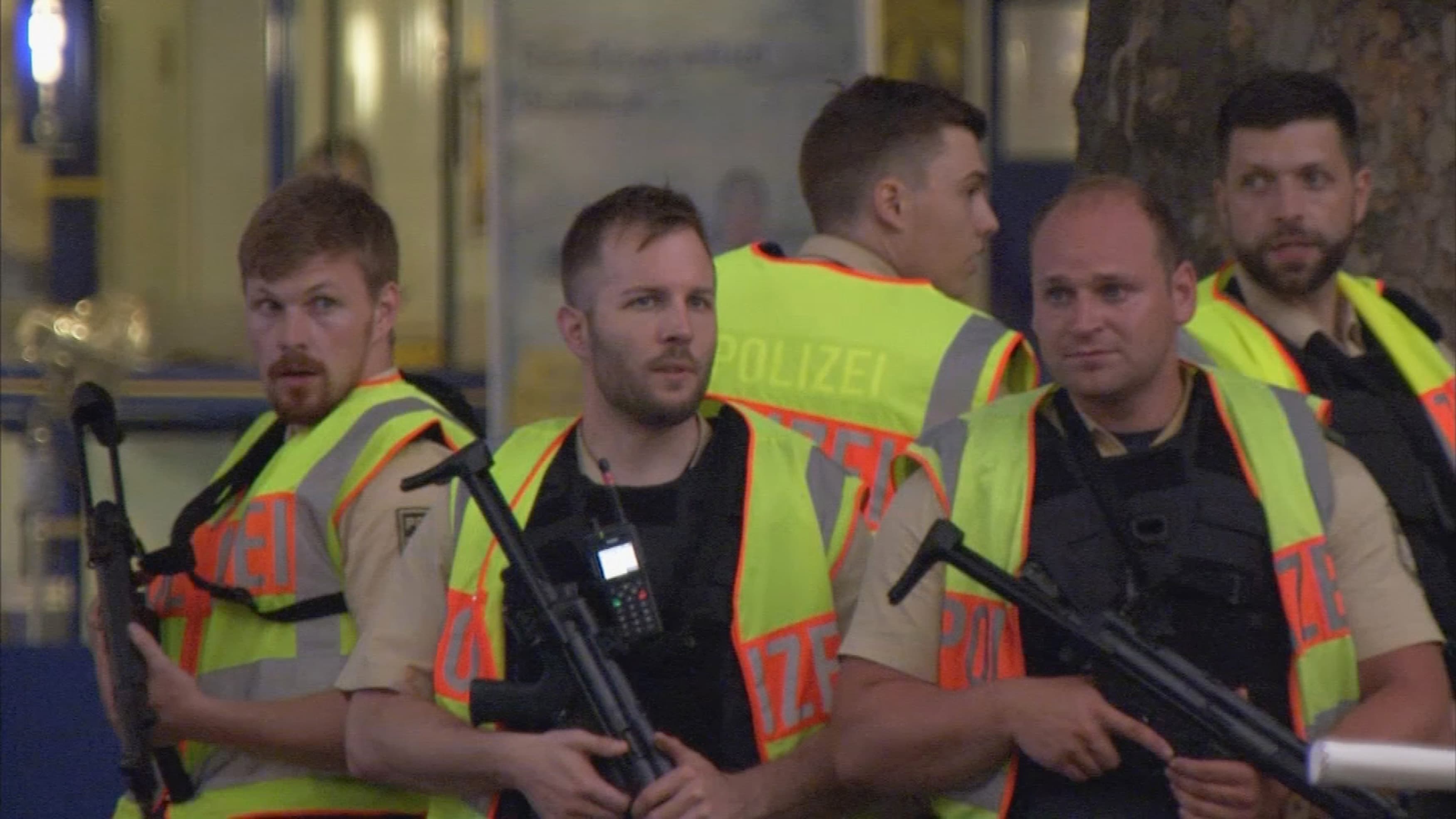 Munich in a panic after mall shooting