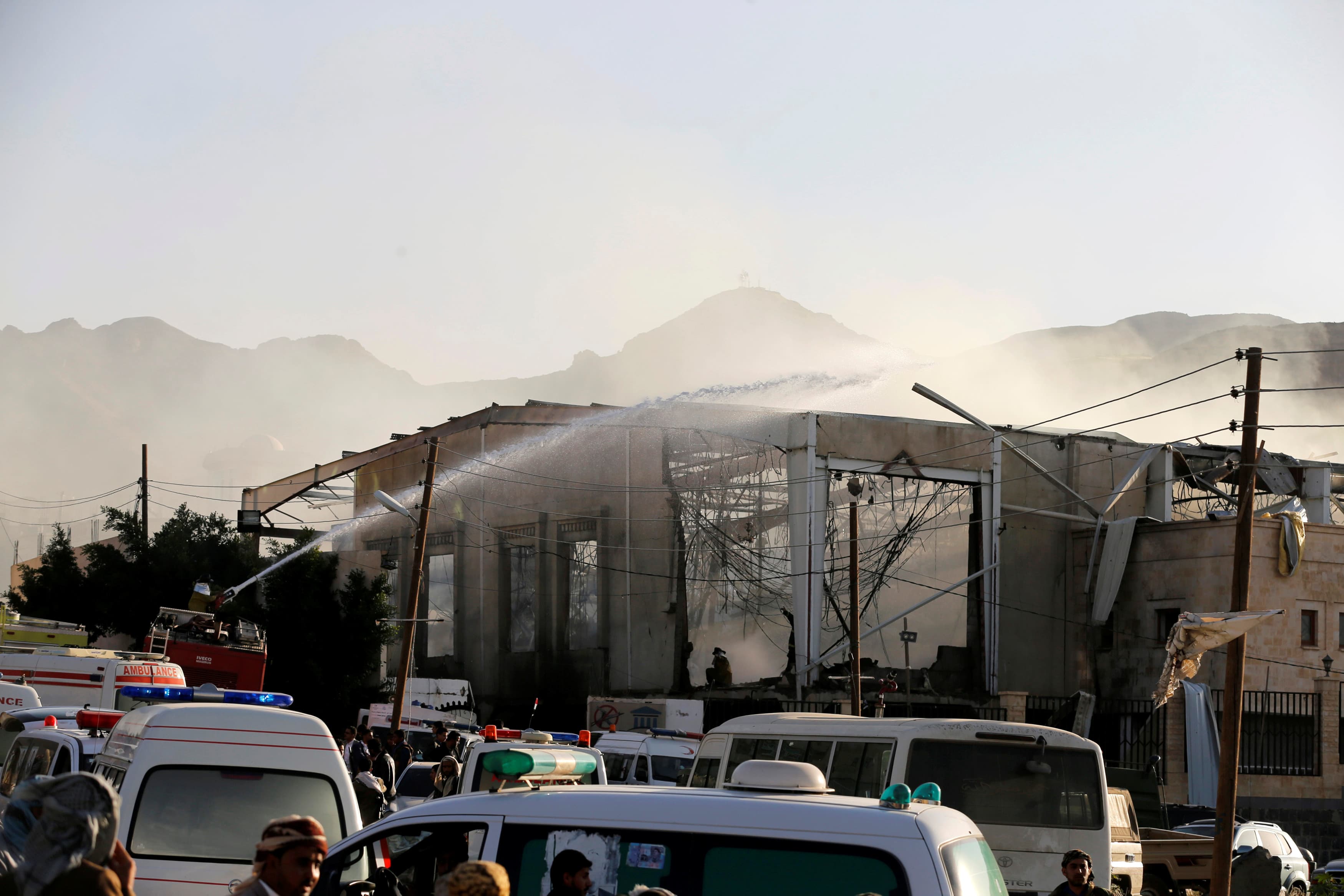 Attack on funeral in Yemen