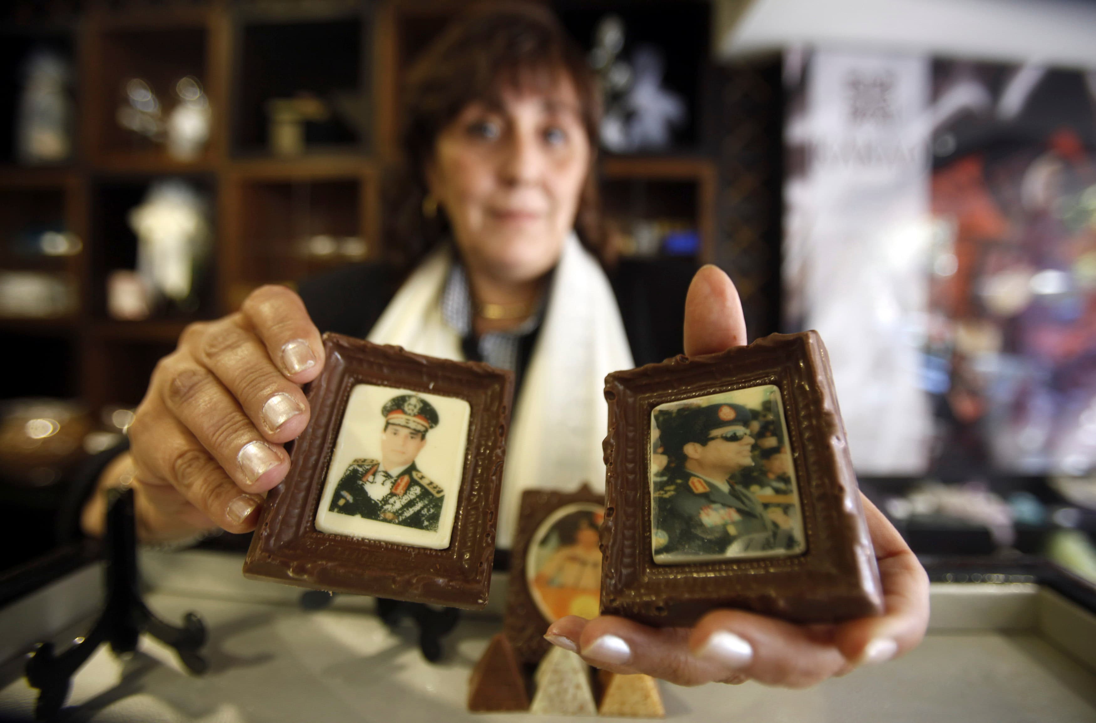 Image of Sisi on chocolate