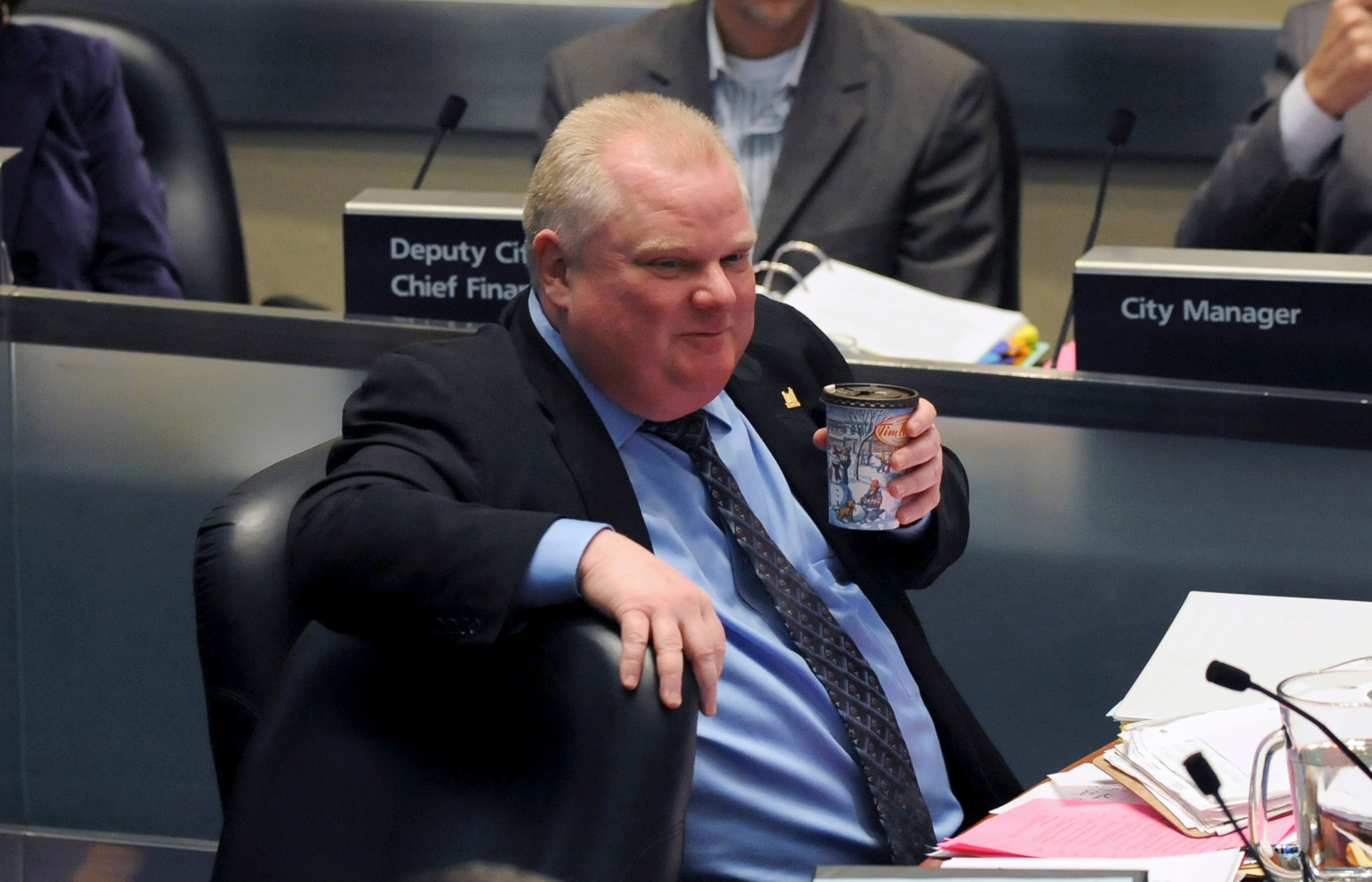 Toronto Mayor Rob Ford