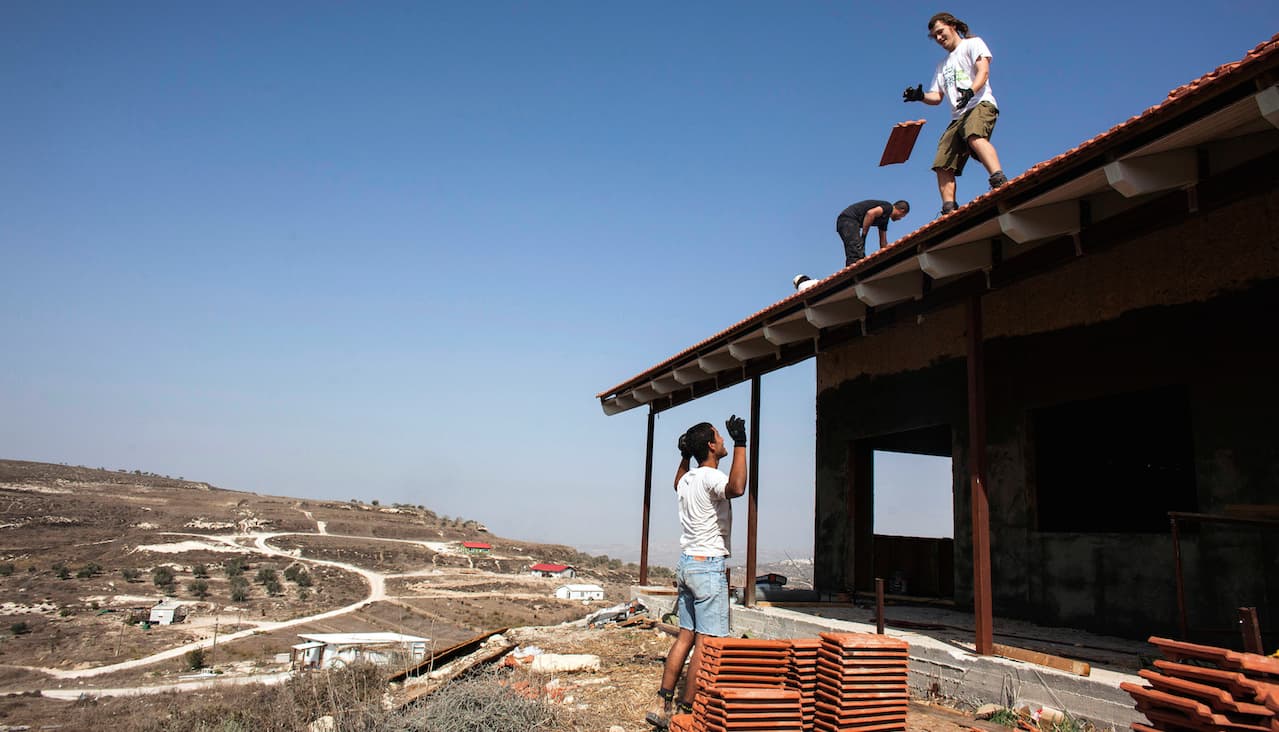 Israel settlement law